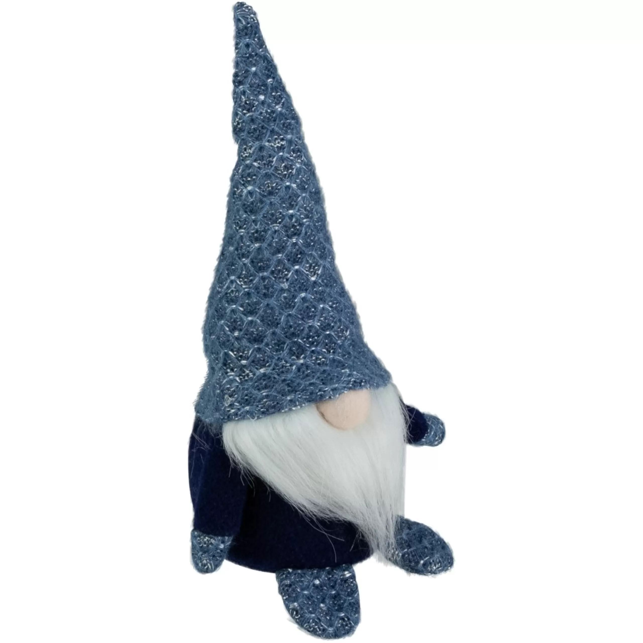 Gnomes*Northlight 10.5" Royal Blue Knit Gnome Christmas Figure