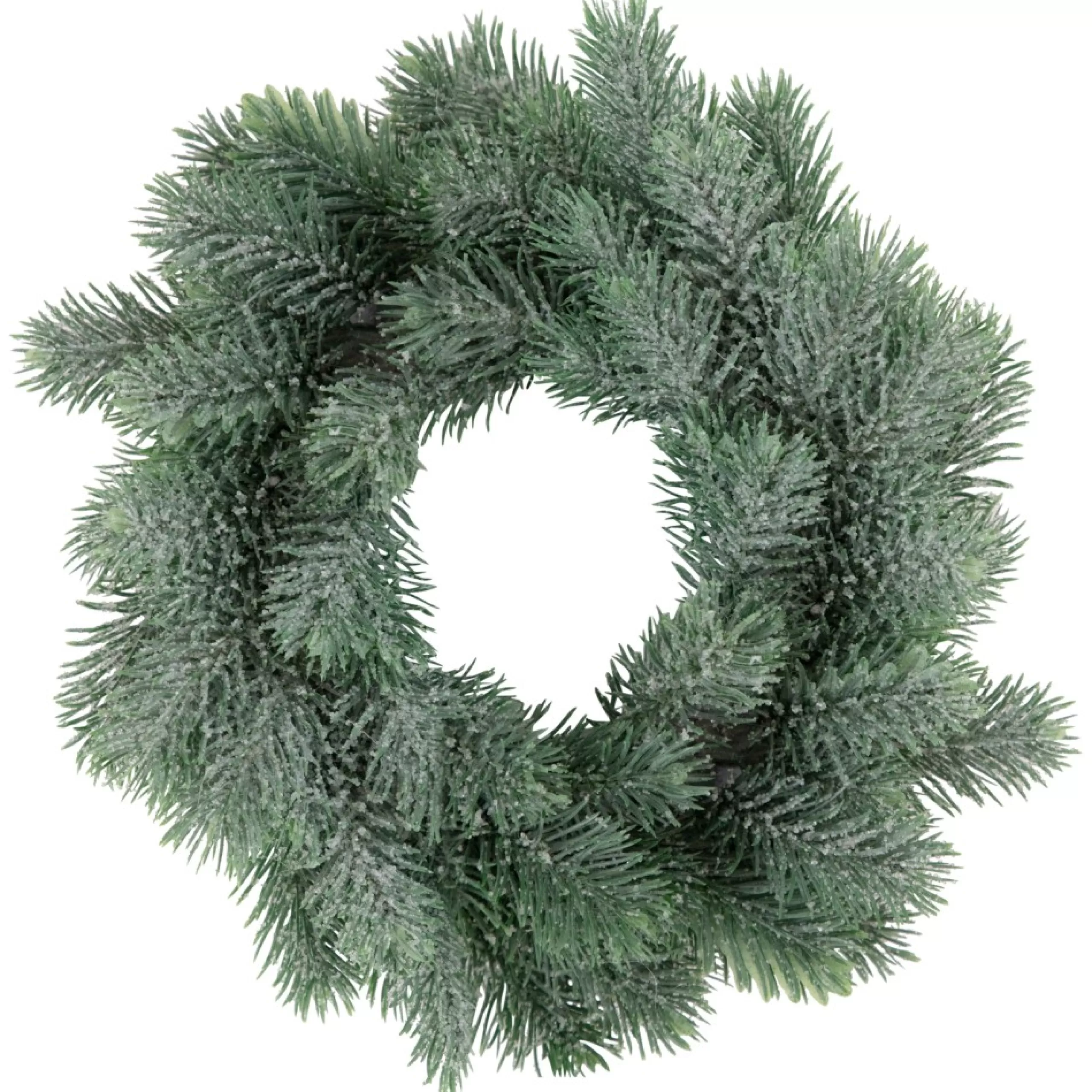 Unlit Wreaths*Northlight 10" Frosted Pine Traditional Christmas Wreath