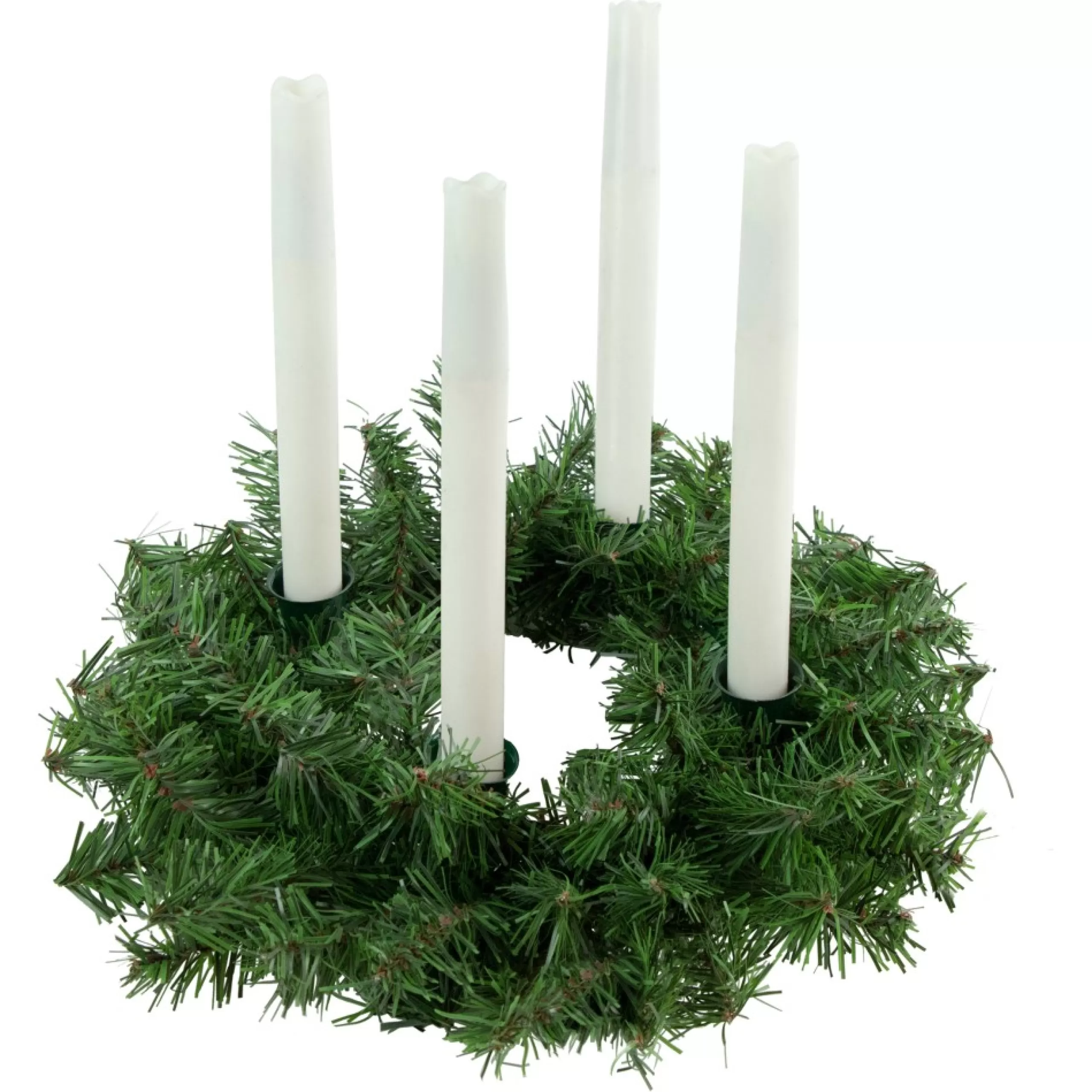 Specialty Wreaths*Northlight 12" Two-Tone Pine Artificial Christmas Advent Candle Wreath