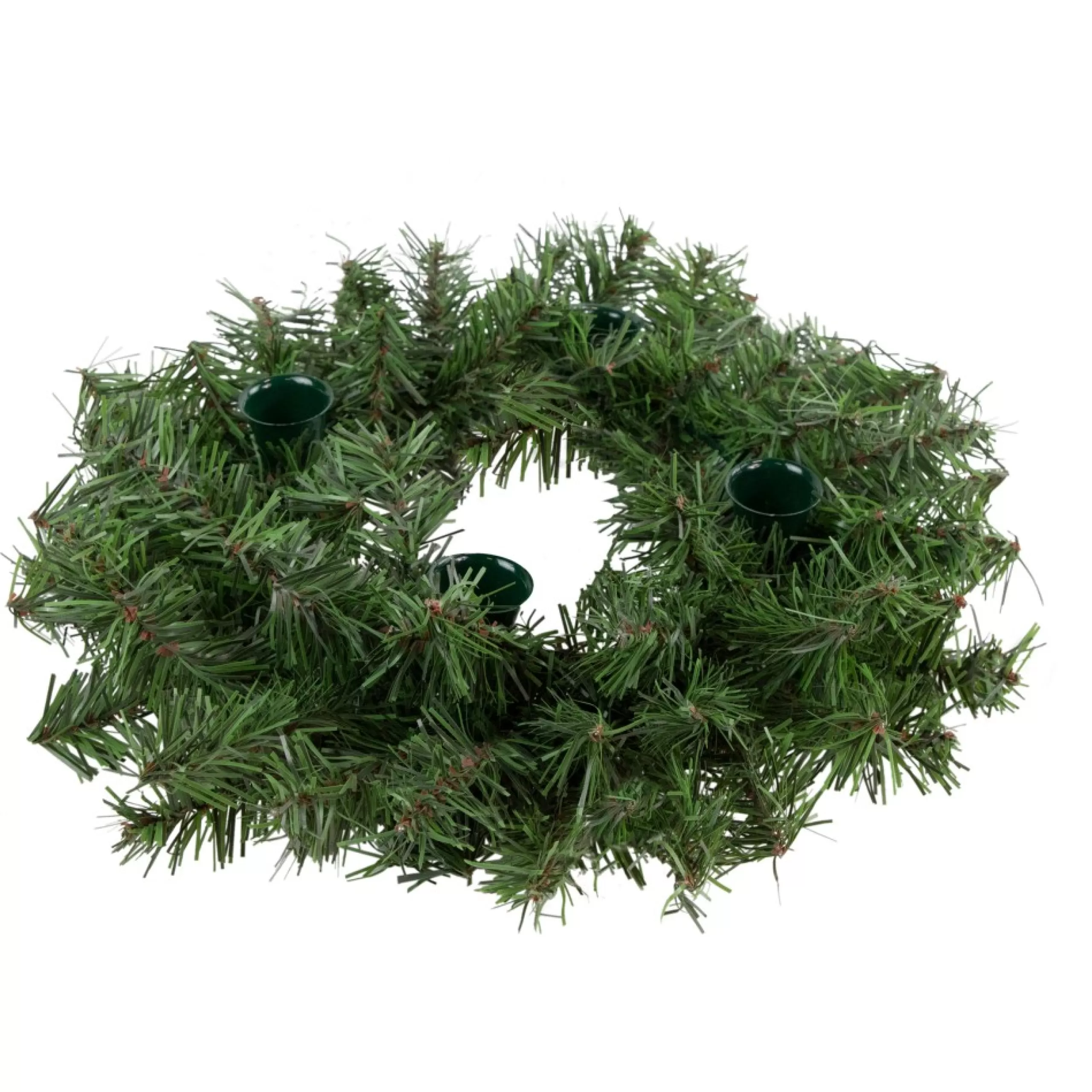 Specialty Wreaths*Northlight 12" Two-Tone Pine Artificial Christmas Advent Candle Wreath