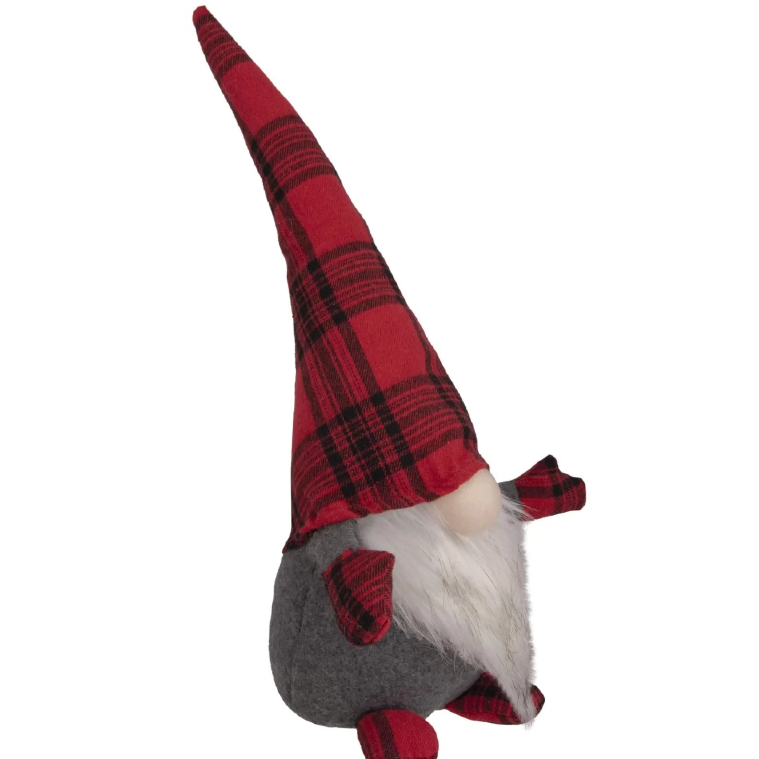 Gnomes*Northlight 13" Red And Black Plaid Gnome Christmas Figure