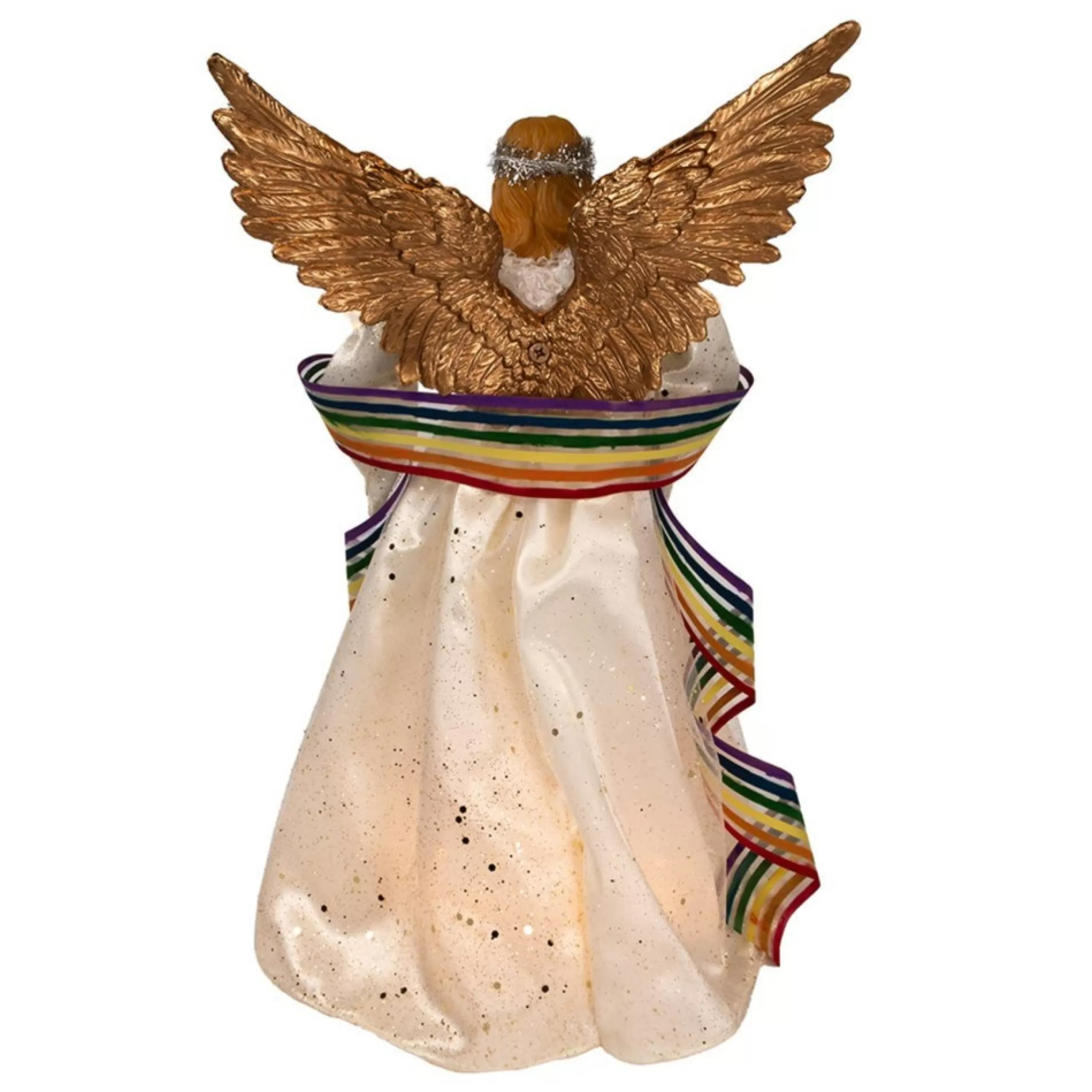 Angel Tree Toppers*KSA 14" Pre-Lit Pride Angel Christmas Tree Topper