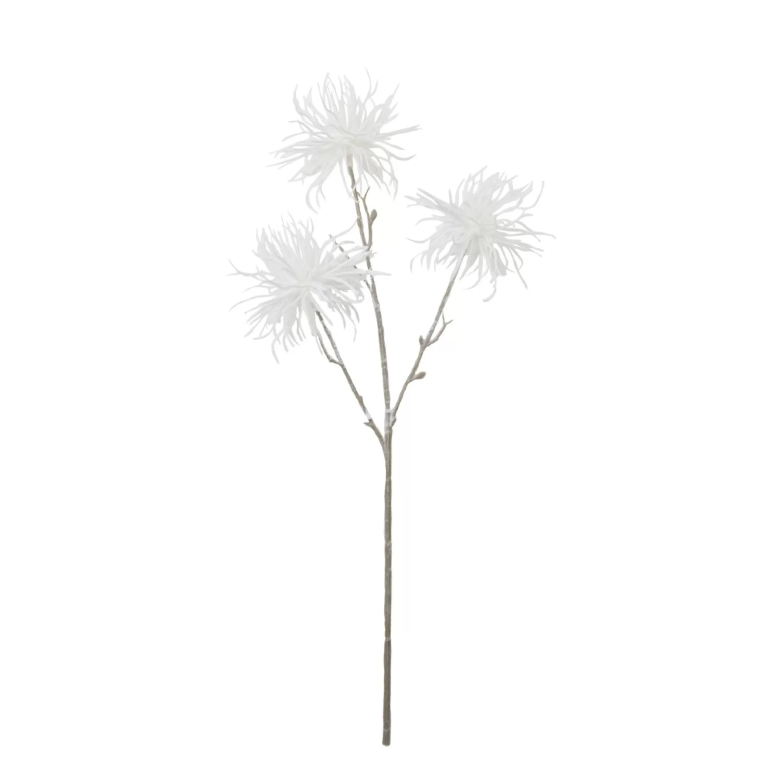 Sprays, Branches & Picks*Northlight 17" Frosted White Spiky Floral Winter Christmas Stem