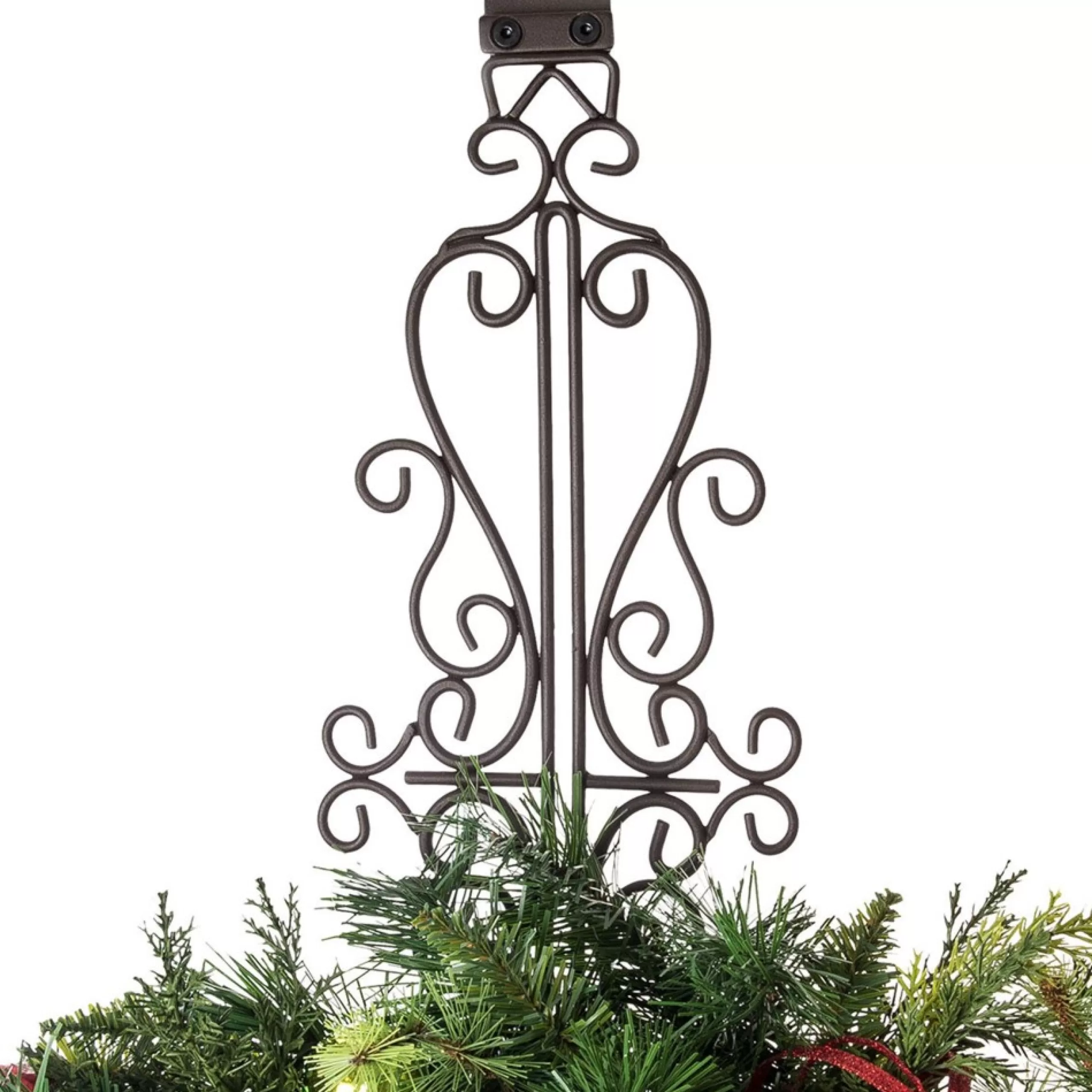 Wreath Accessories*Village Lighting Co. 19.5" Bronze Colonial Unique Adjustable Christmas Wreath Hanger