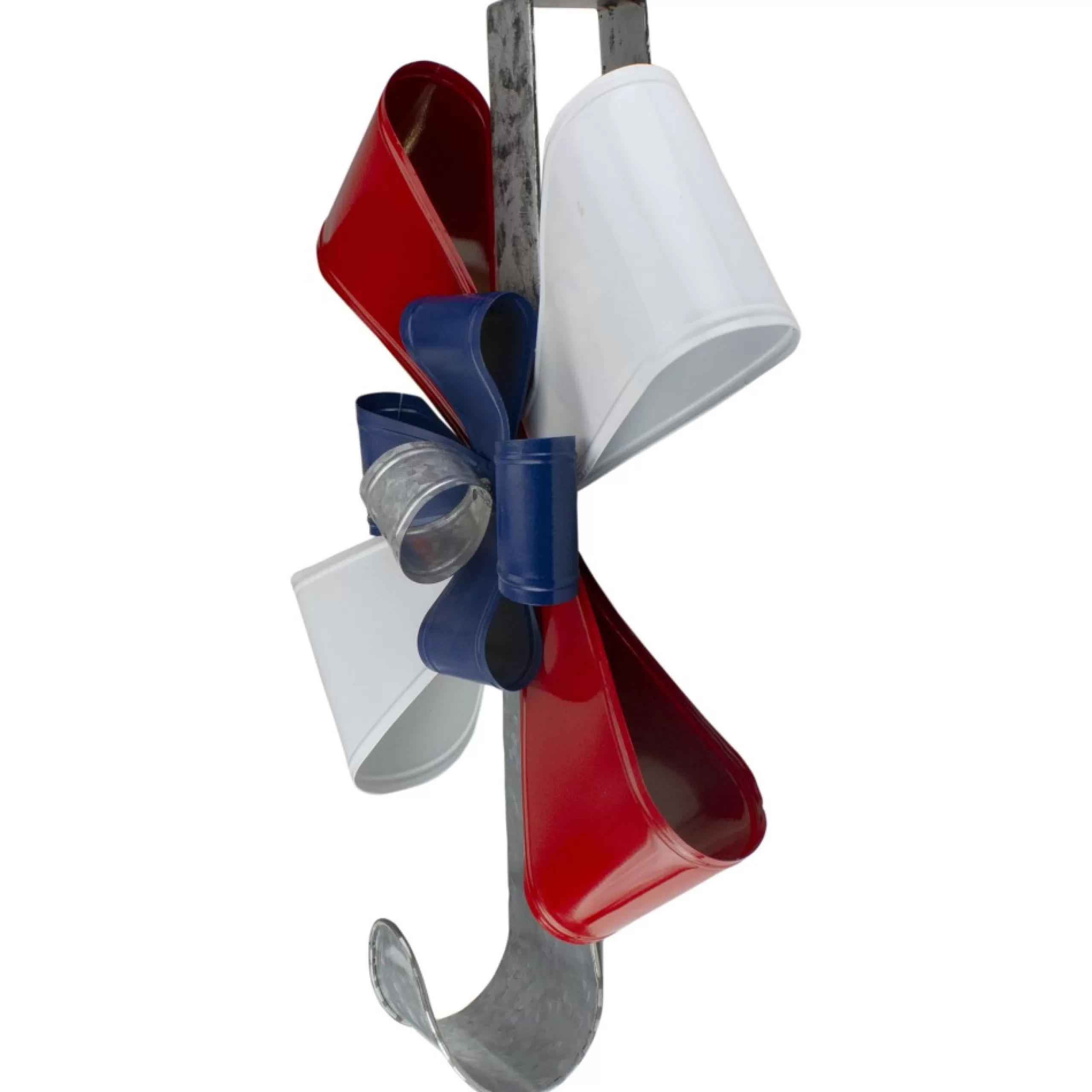 Wreath Accessories*GCI 21.25" Red, White And Blue Christmas Wreath Hanger