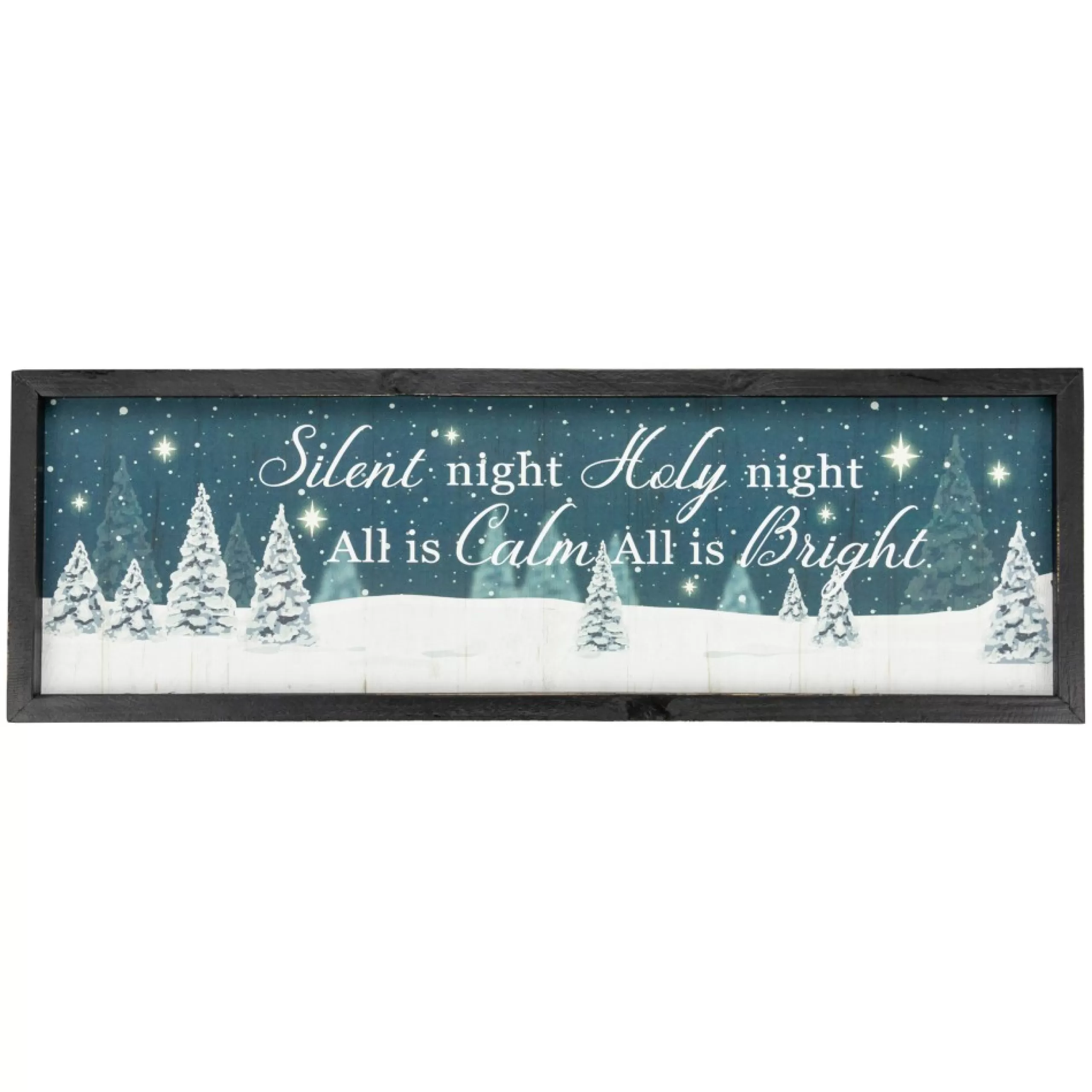 Signs & Plaques*Northlight 23.5" Framed Silent Night Christmas Wall Sign