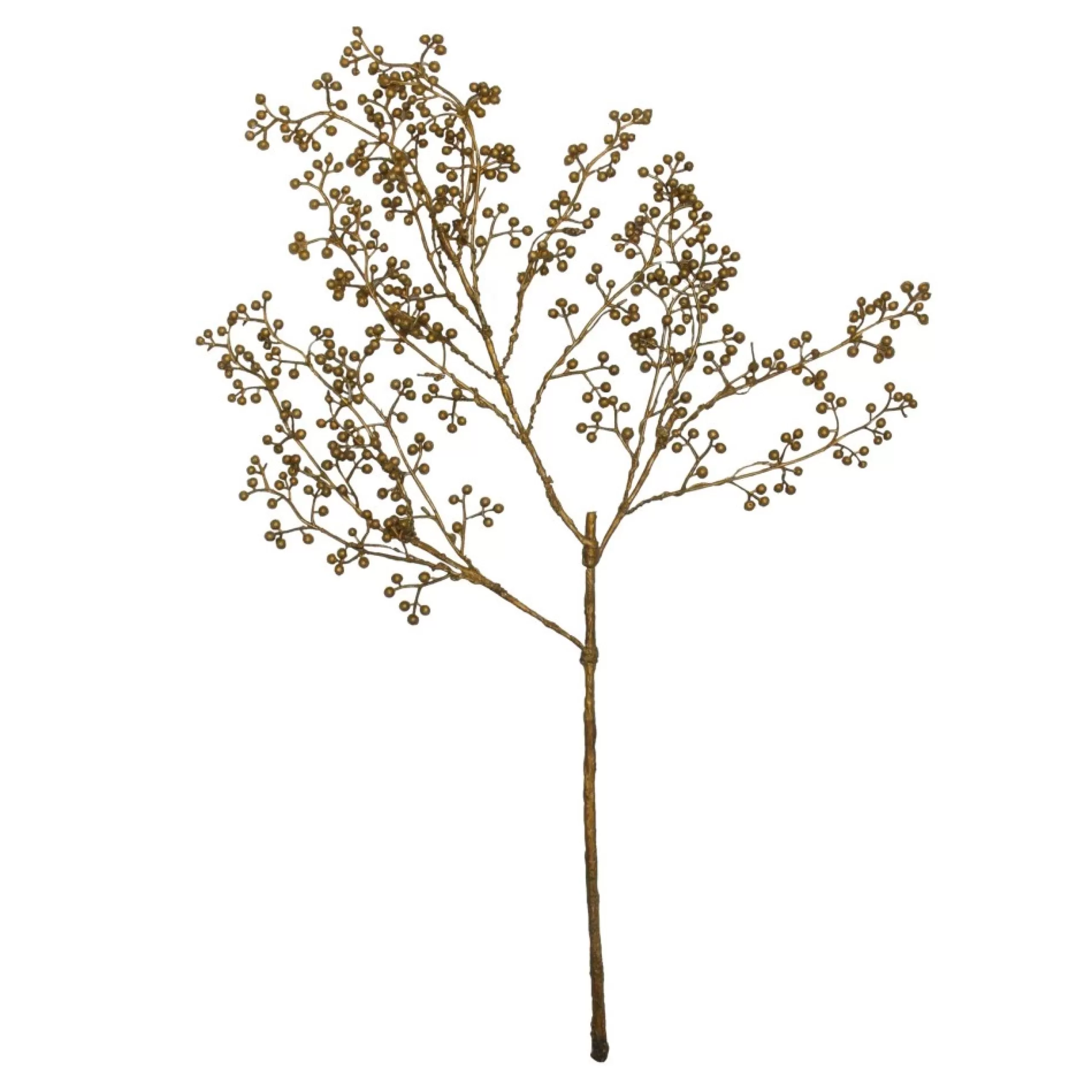 Sprays, Branches & Picks*Northlight 24" Gold Metallic Berry Artificial Christmas Spray