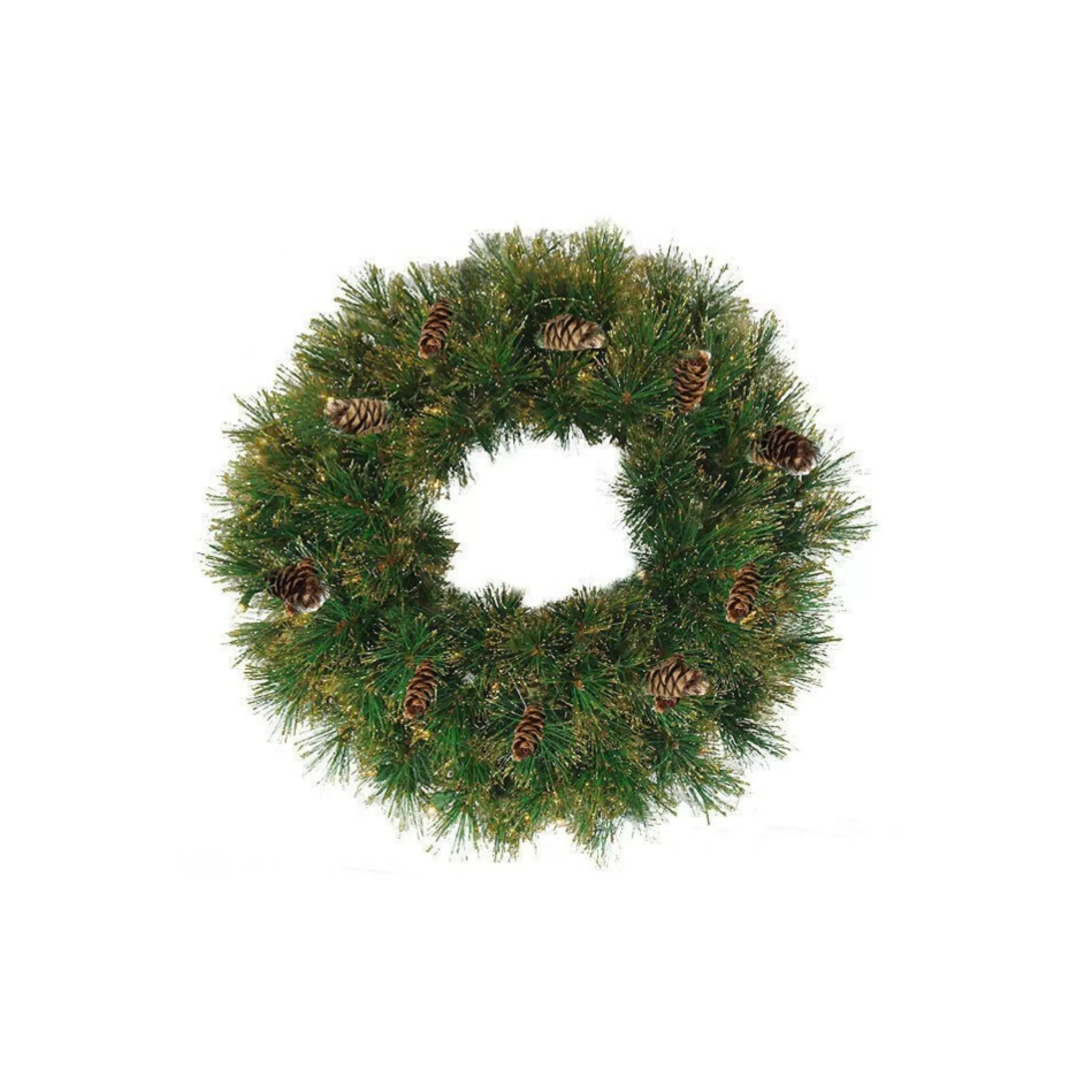 Unlit Wreaths*Northlight 24"Unlit Yorkville Pine Artificial Christmas Wreath