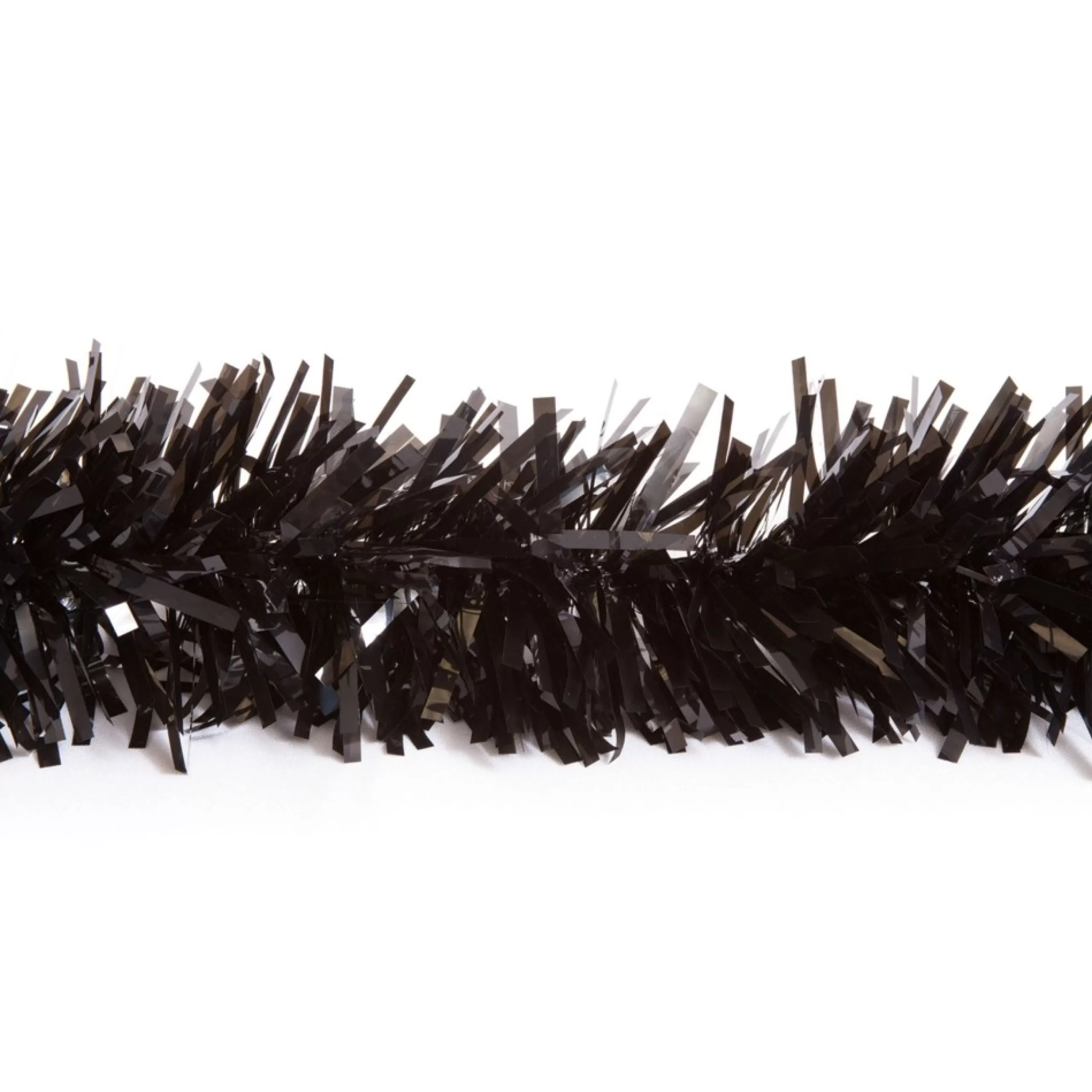 Specialty Garland*Showdown Displays 25' Black Metallic Twist Novelty Christmas Garland