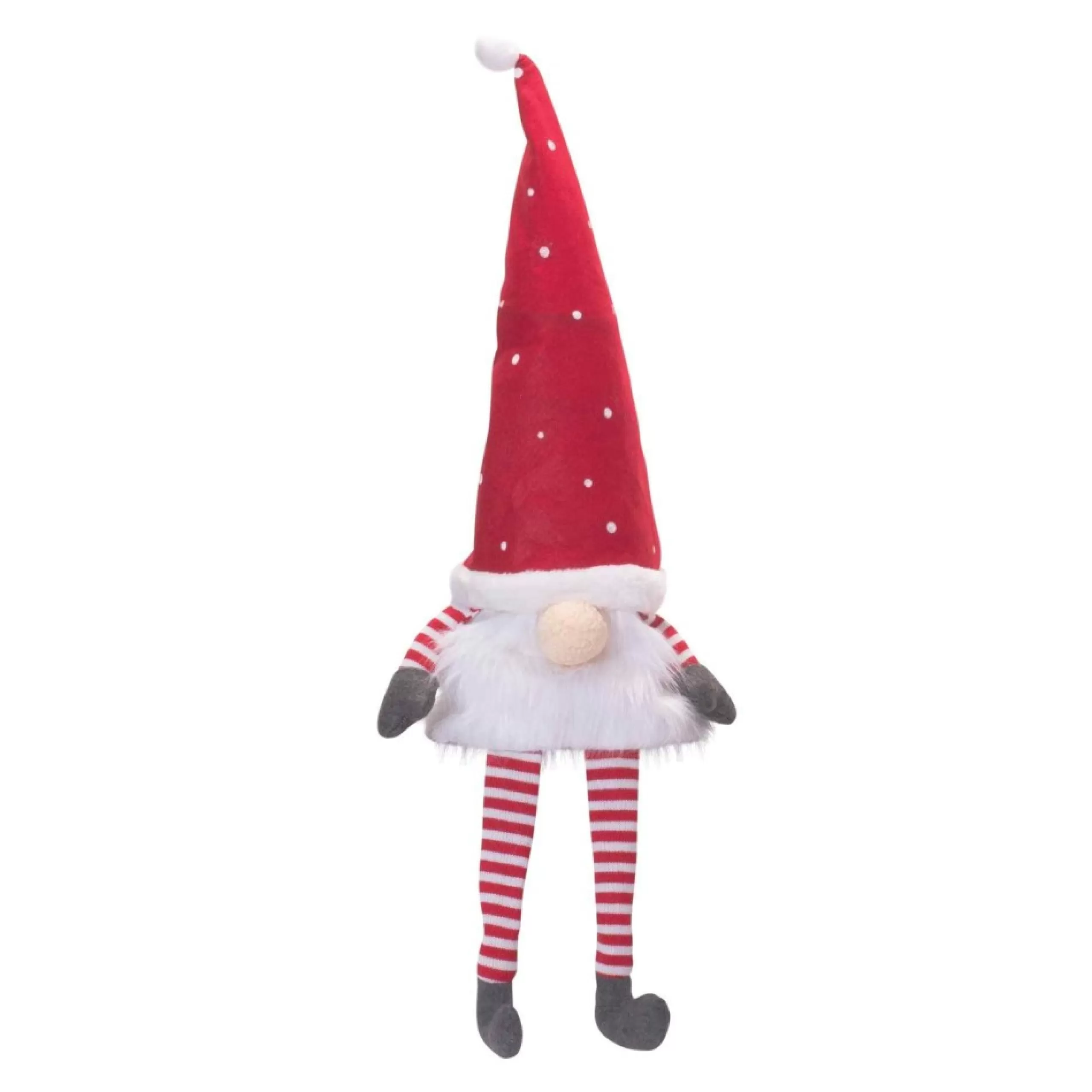 Unlit Tree Toppers*Melrose 25" Plush Gnome Christmas Tree Topper, Unlit