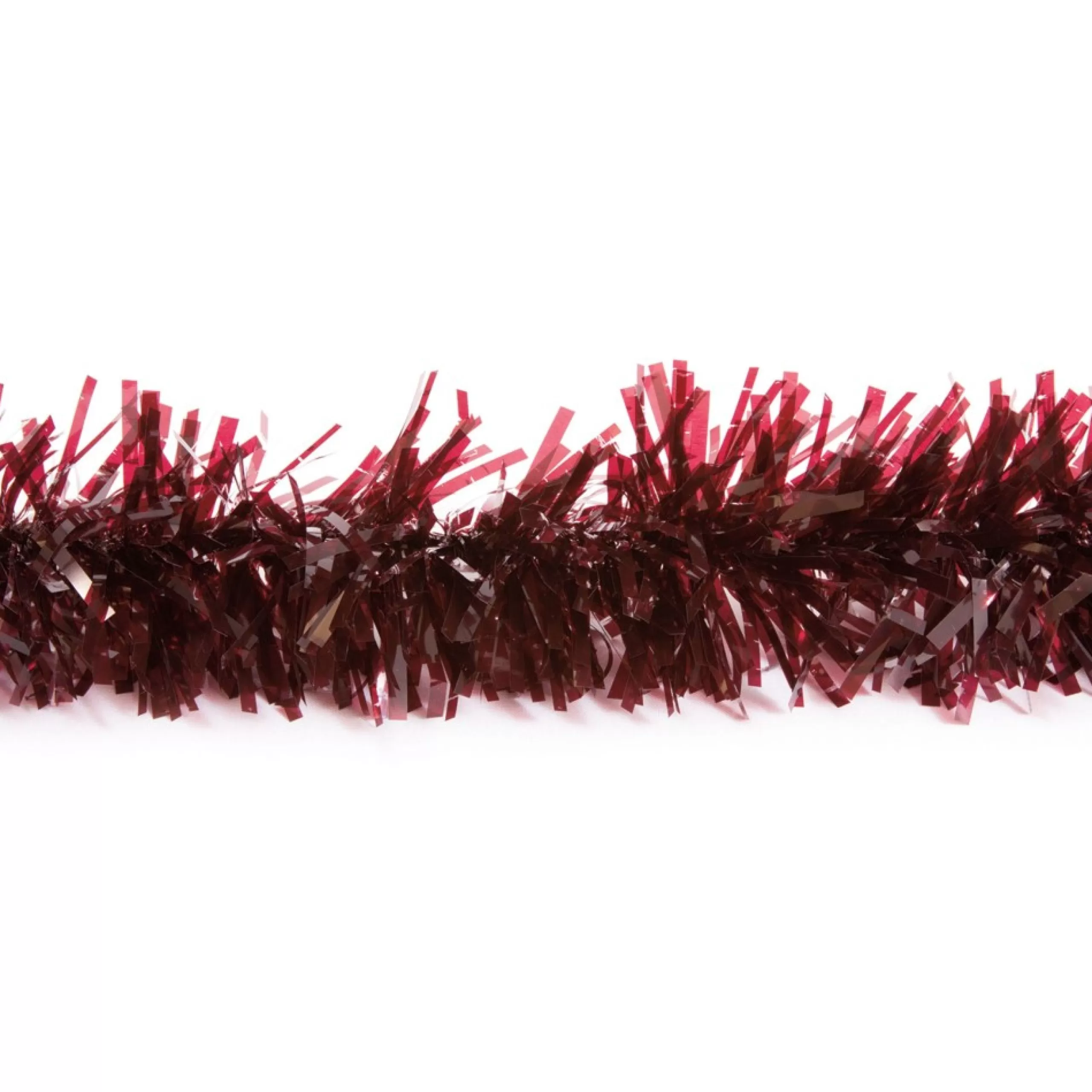 Specialty Garland*Showdown Displays 25' Red Metallic Twist Novelty Christmas Garland