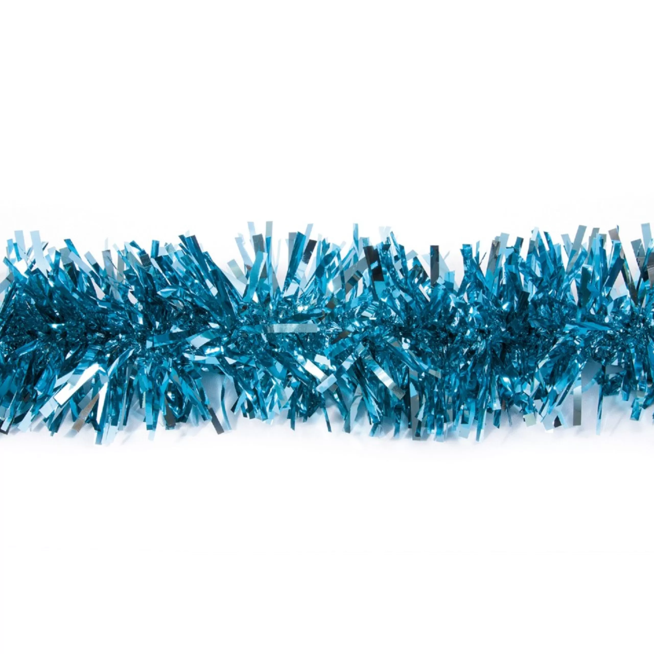 Specialty Garland*Showdown Displays 25' Turquoise Blue Metallic Twist Novelty Christmas Garland