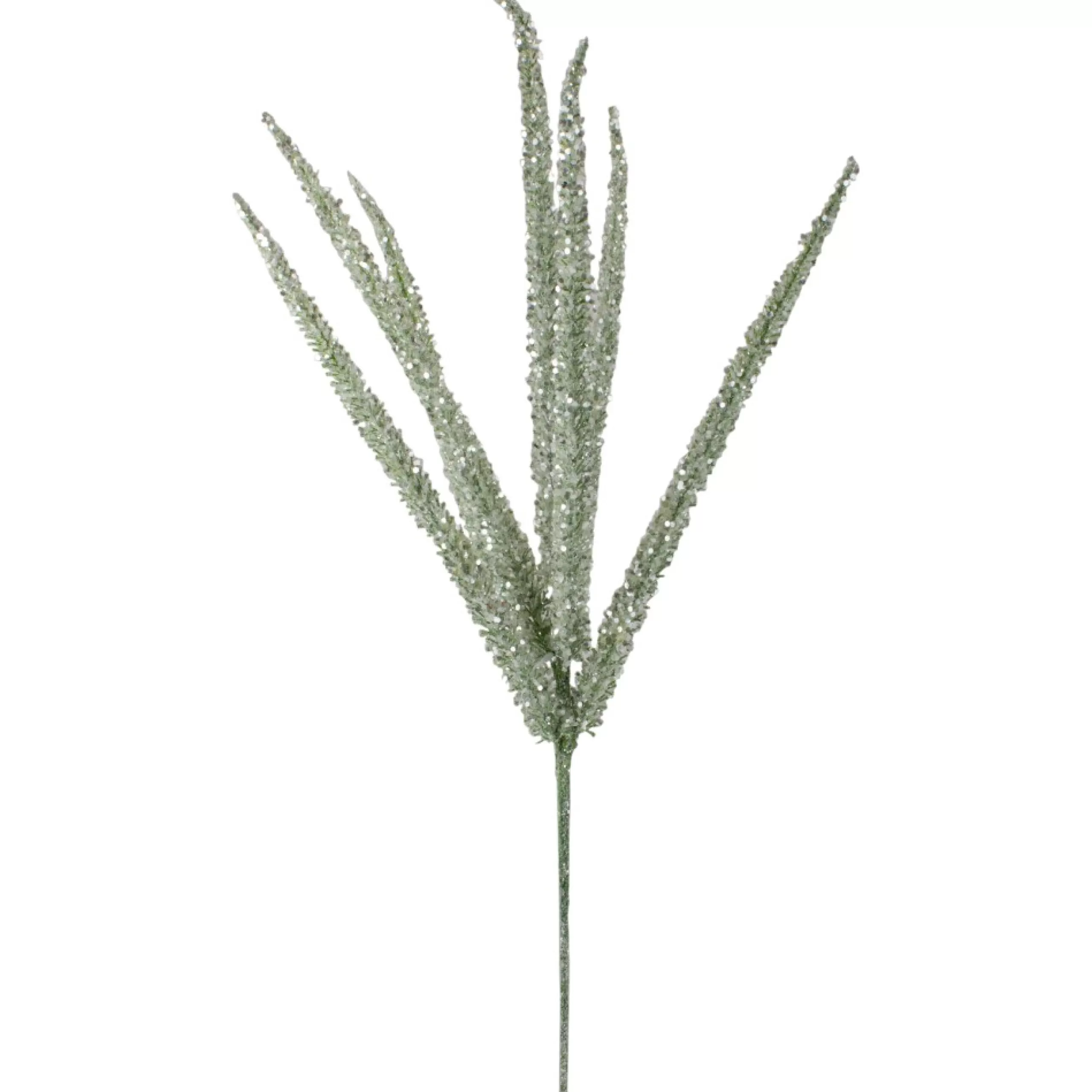 Sprays, Branches & Picks*Northlight 25" White Glittered Artificial Foxtail Christmas Spray