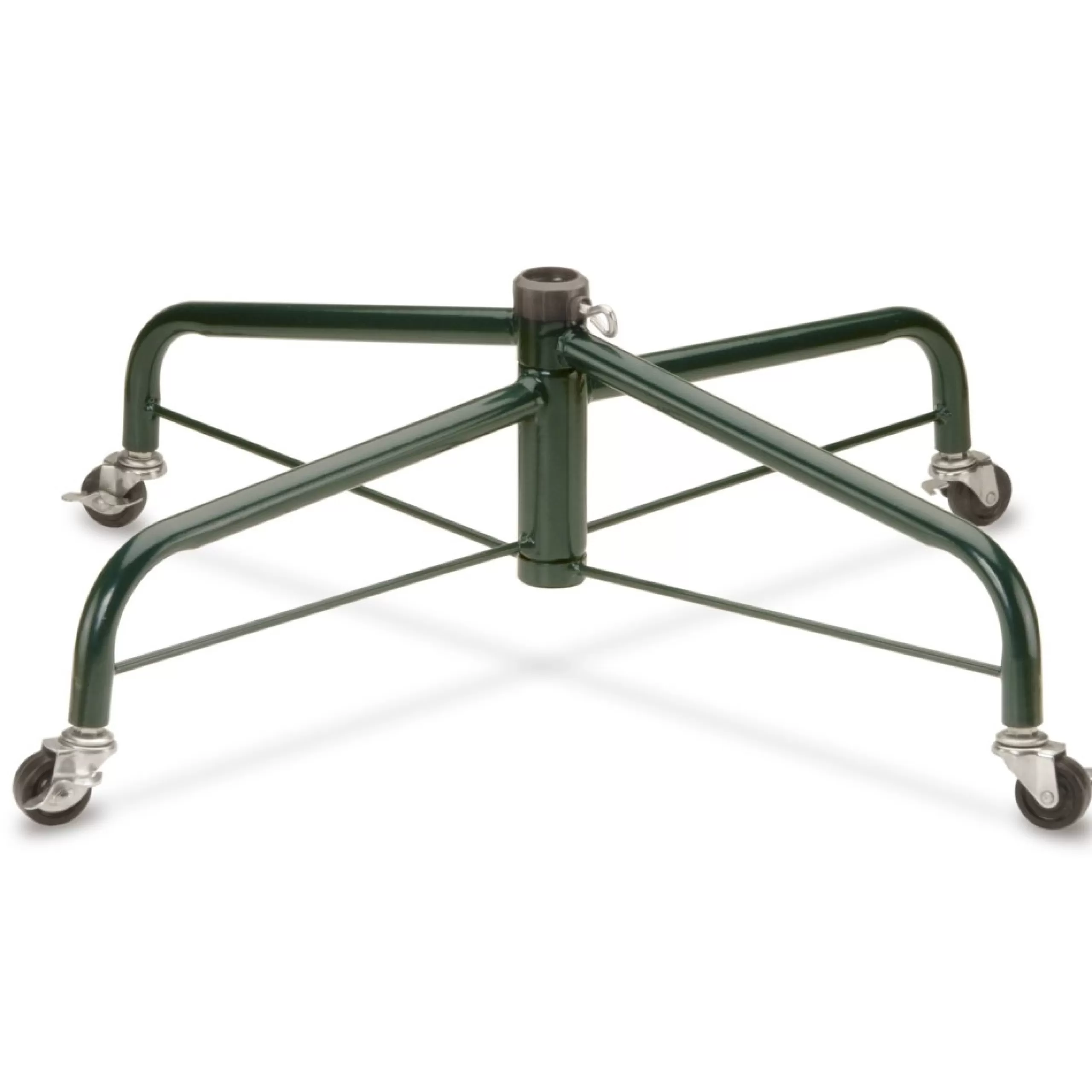 Rotating Tree Stands*National Tree Company 28" Folding Christmas Tree Stand With Rolling Wheels