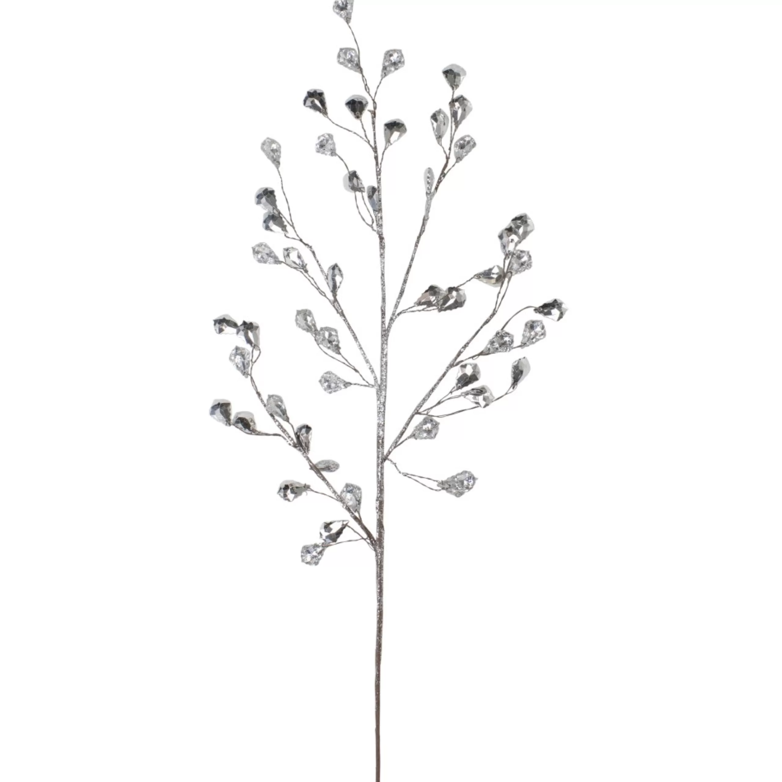 Sprays, Branches & Picks*Northlight 30" Silver Glittered Artifcal Christmas Twig Spray