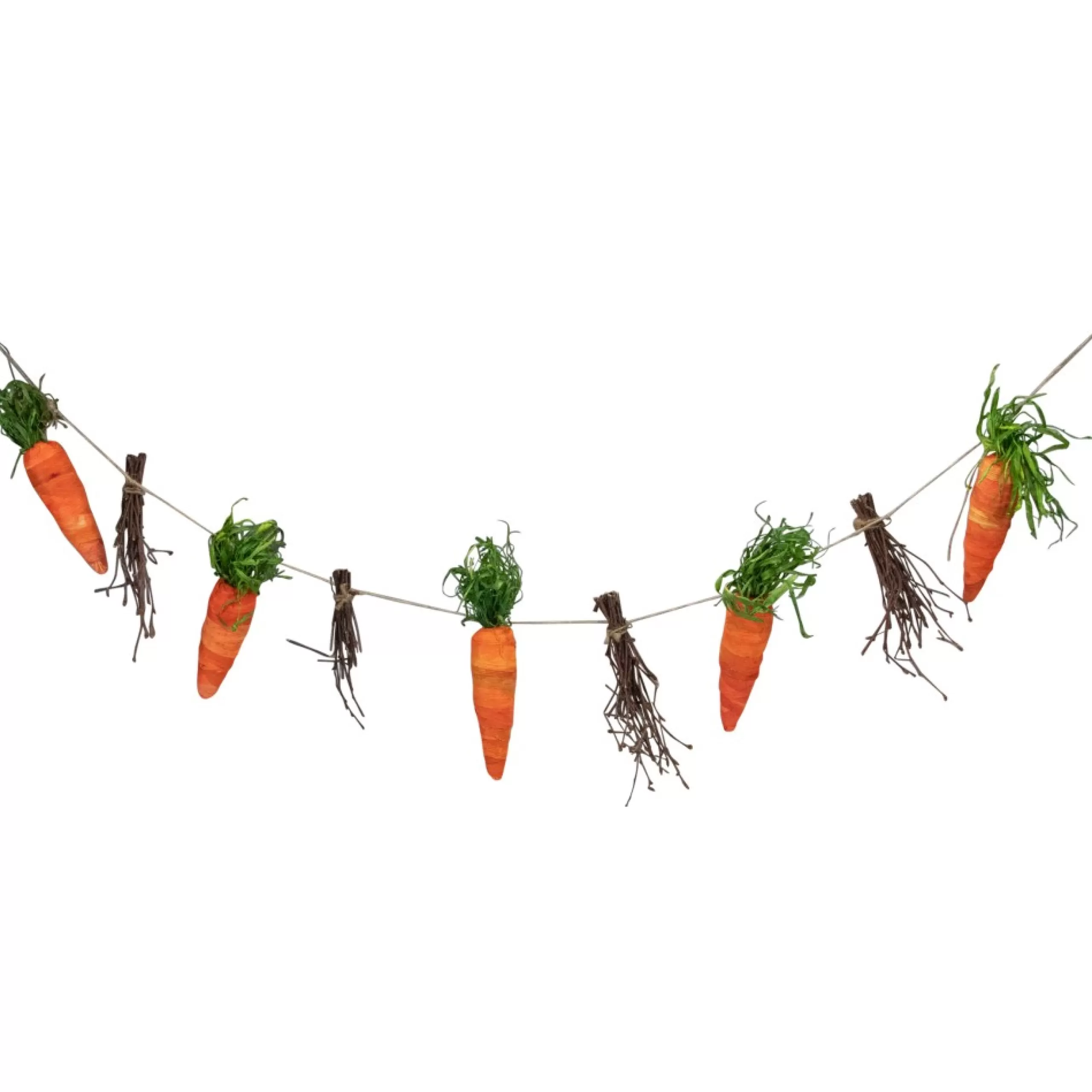 Specialty Garland*Northlight 3.25' Carrots And Twigs Artificial Easter Garland