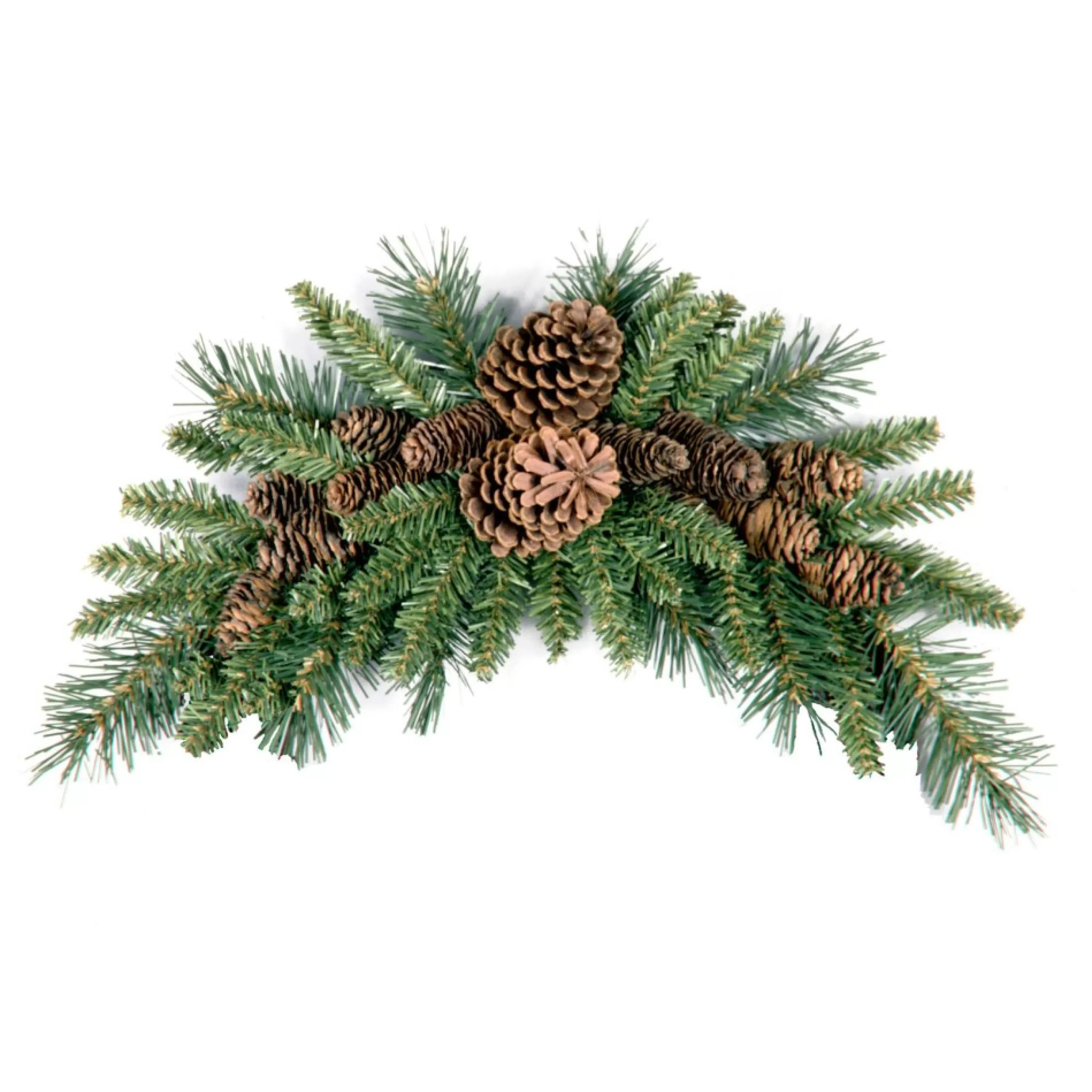 Unlit Swags*National Tree Company 36" Traditional Pine Cone Artificial Christmas Swag, Unlit