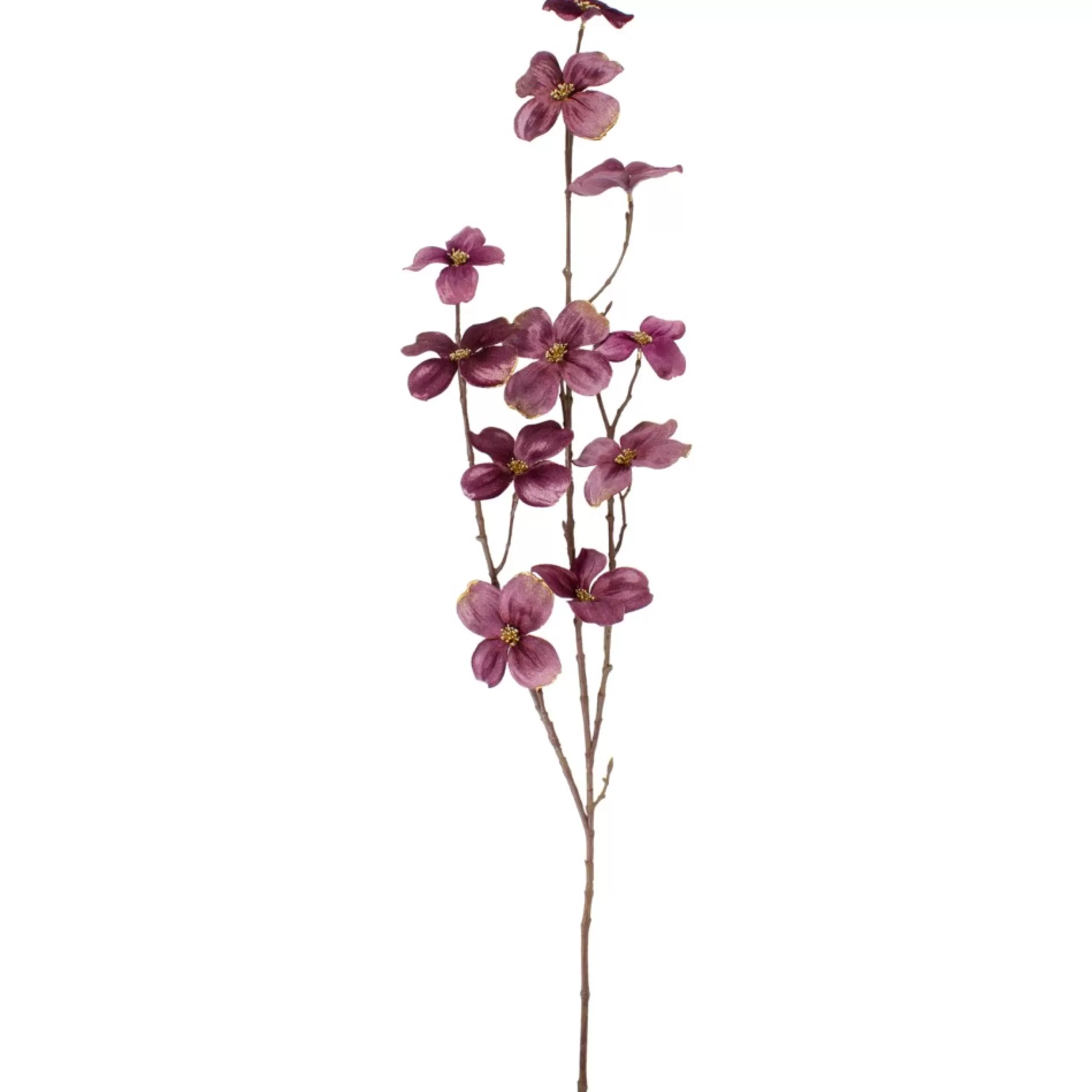 Sprays, Branches & Picks*Northlight 39" Pink Velvet Artificial Dogwood Floral Spray