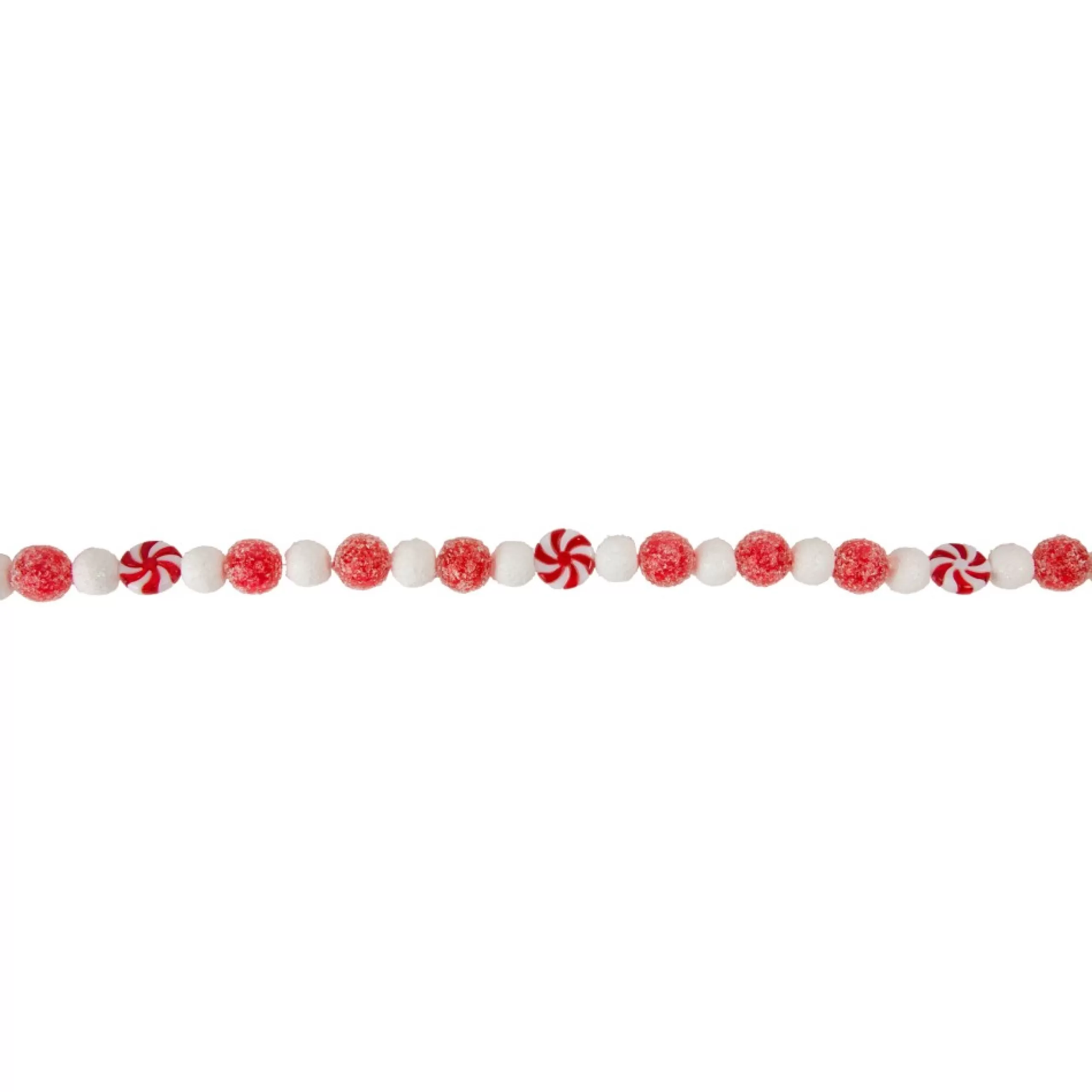 Specialty Garland*Northlight 4' Red And White Peppermint Candy Christmas Garland