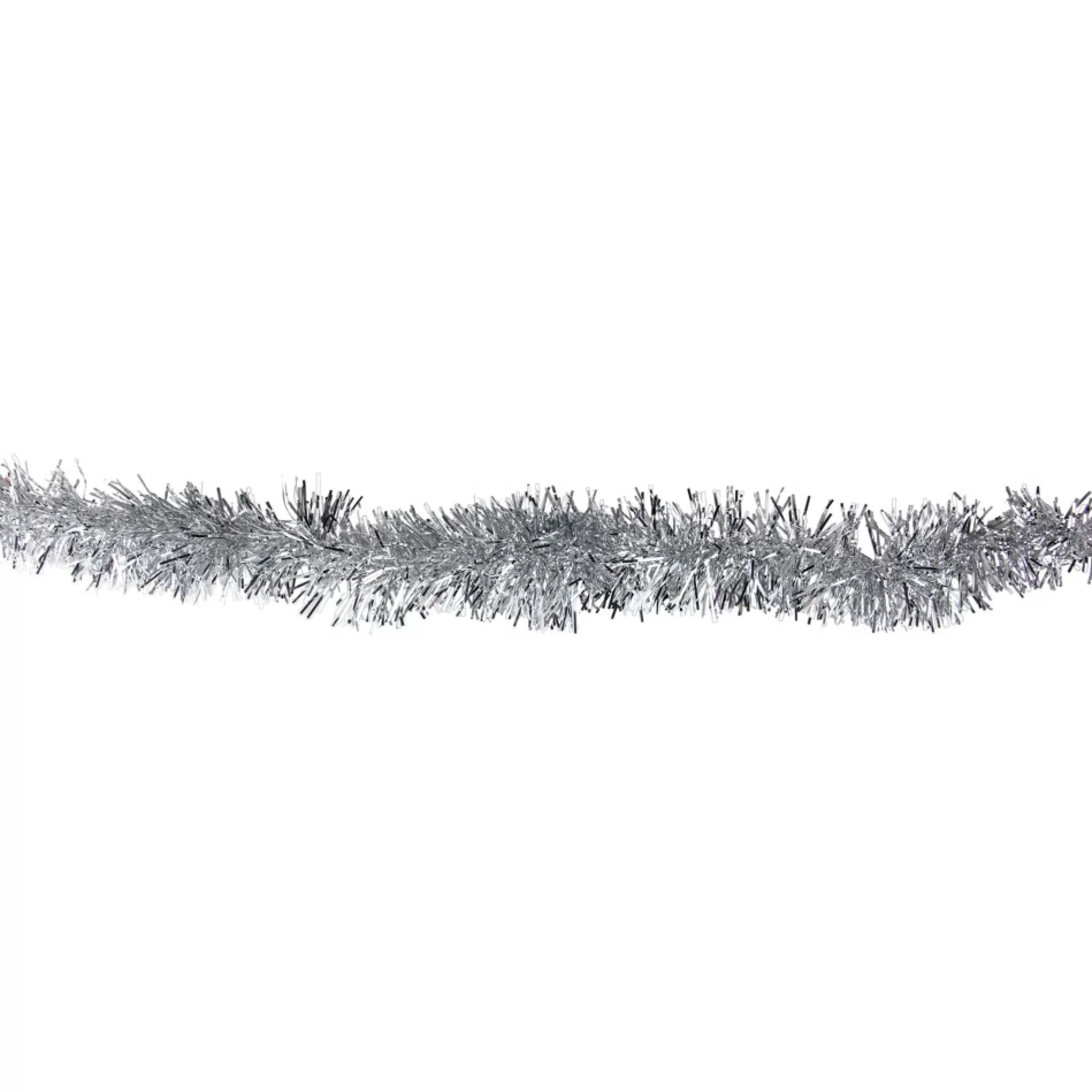 Unlit Garland*Northlight 50' X 2.25" Silver Tinsel Artificial Christmas Garland - Unlit