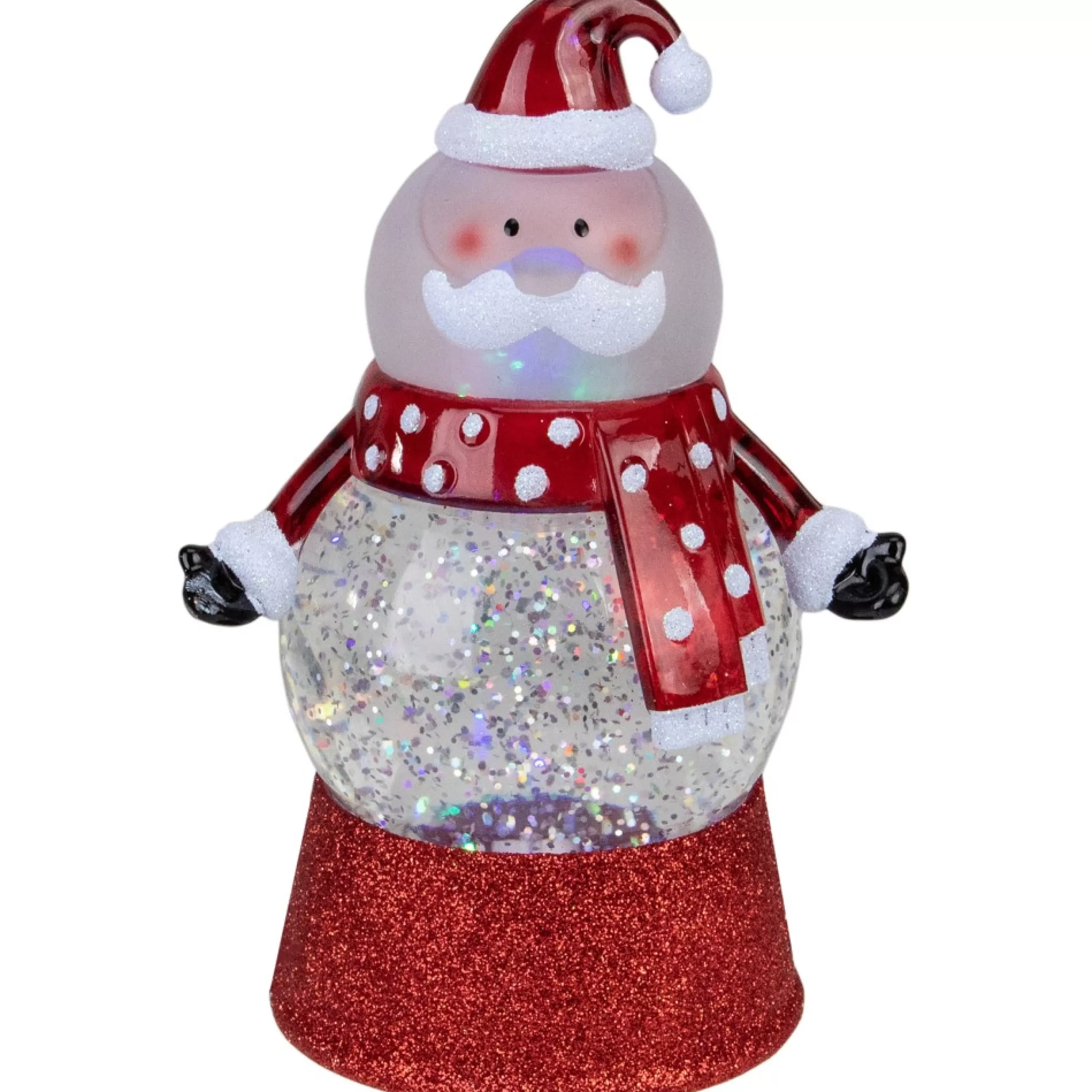 Snow Globes*Northlight 5.75 Led Lighted Santa Claus Christmas Snow Globe