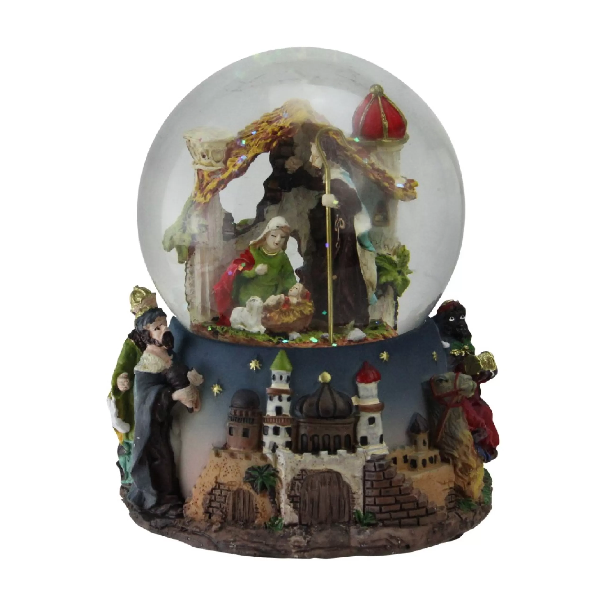 Snow Globes*Northlight 5.75" Nativity Manger Scene Religious Christmas Musical Snow Globe