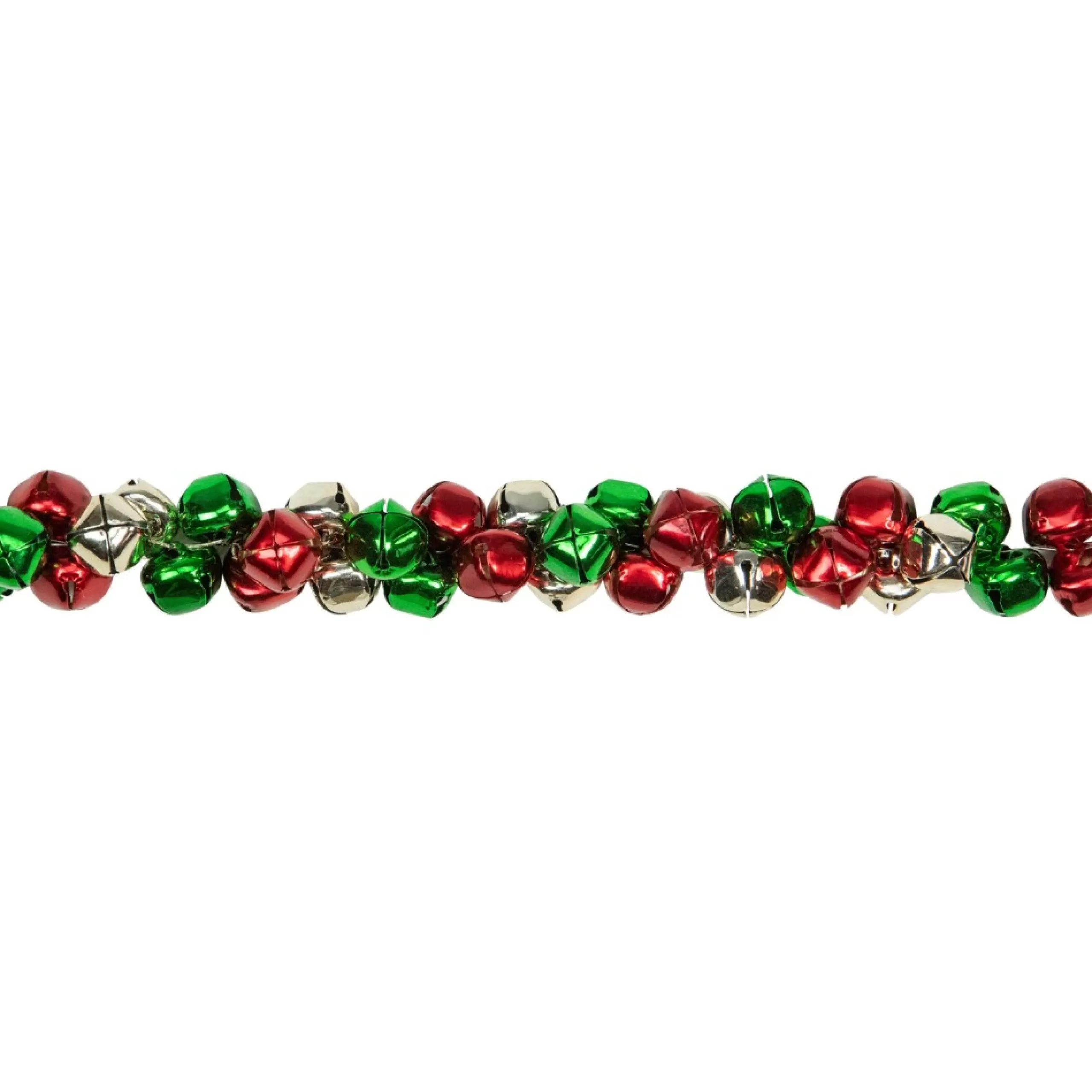 Specialty Garland*Northlight 5' Red, Green And Gold Jingle Bell Christmas Garland