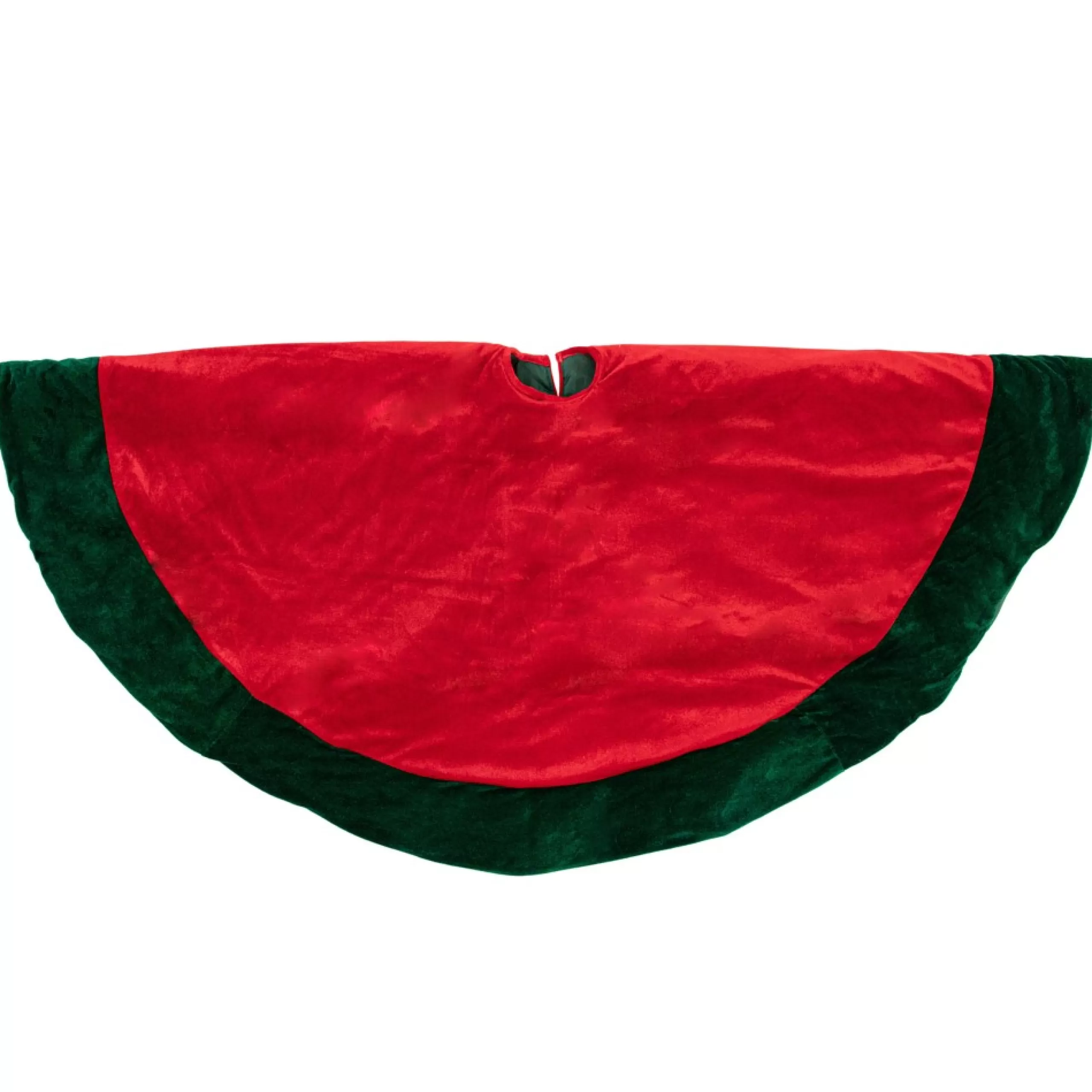 50 Inch And Larger*Northlight 60" Green And Red Traditional Christmas Tree Skirt