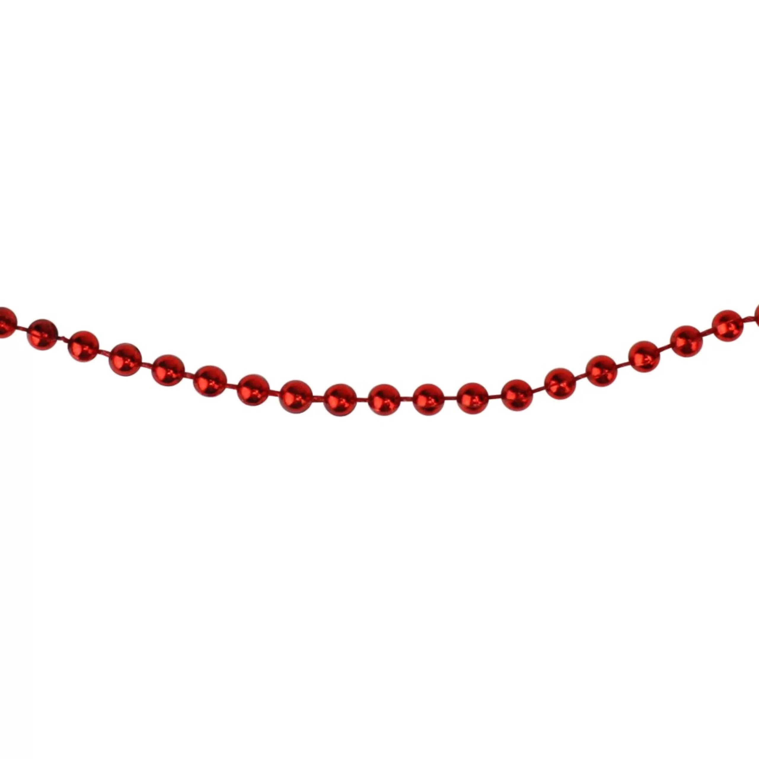 Beaded Garland*Northlight 66' X 0.15" Red Beaded Artificial Christmas Garland - Unlit