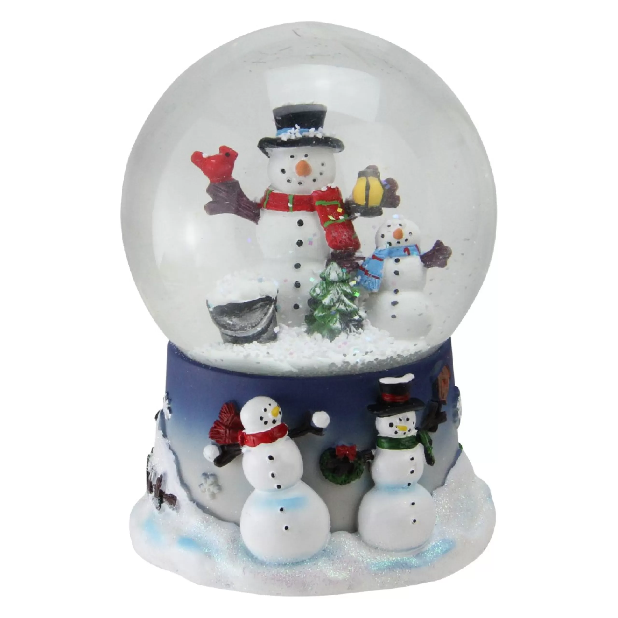 Snow Globes*Northlight 7" Snowman Family Musical Christmas Snow Globe