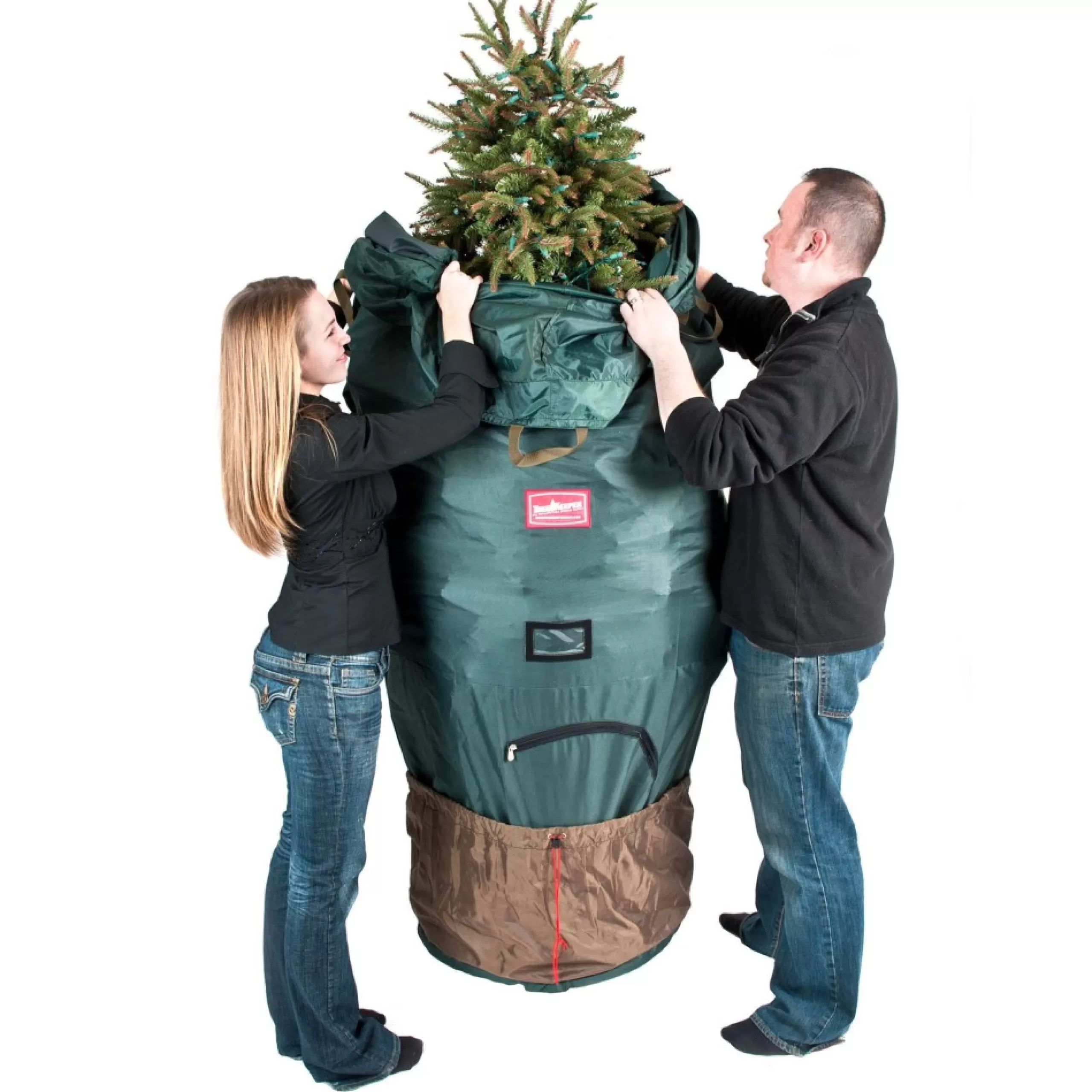 Decoration Storage*Tree Keeper 89" Green Upright Christmas Tree Medium Storage Bag