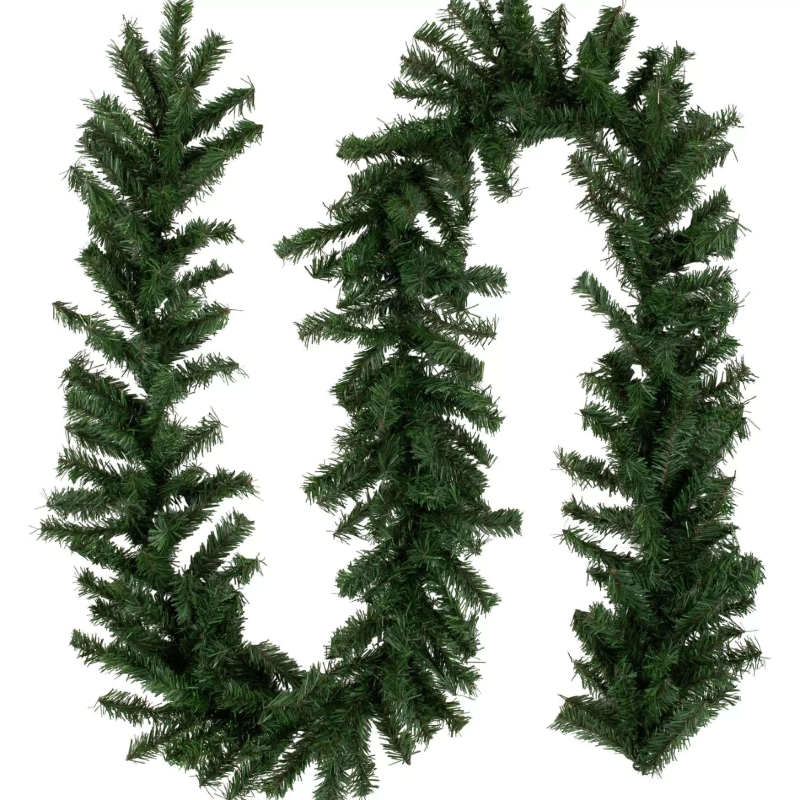 Unlit Garland*Northlight 9' X 10" Canadian Pine Artificial Christmas Garland, Unlit