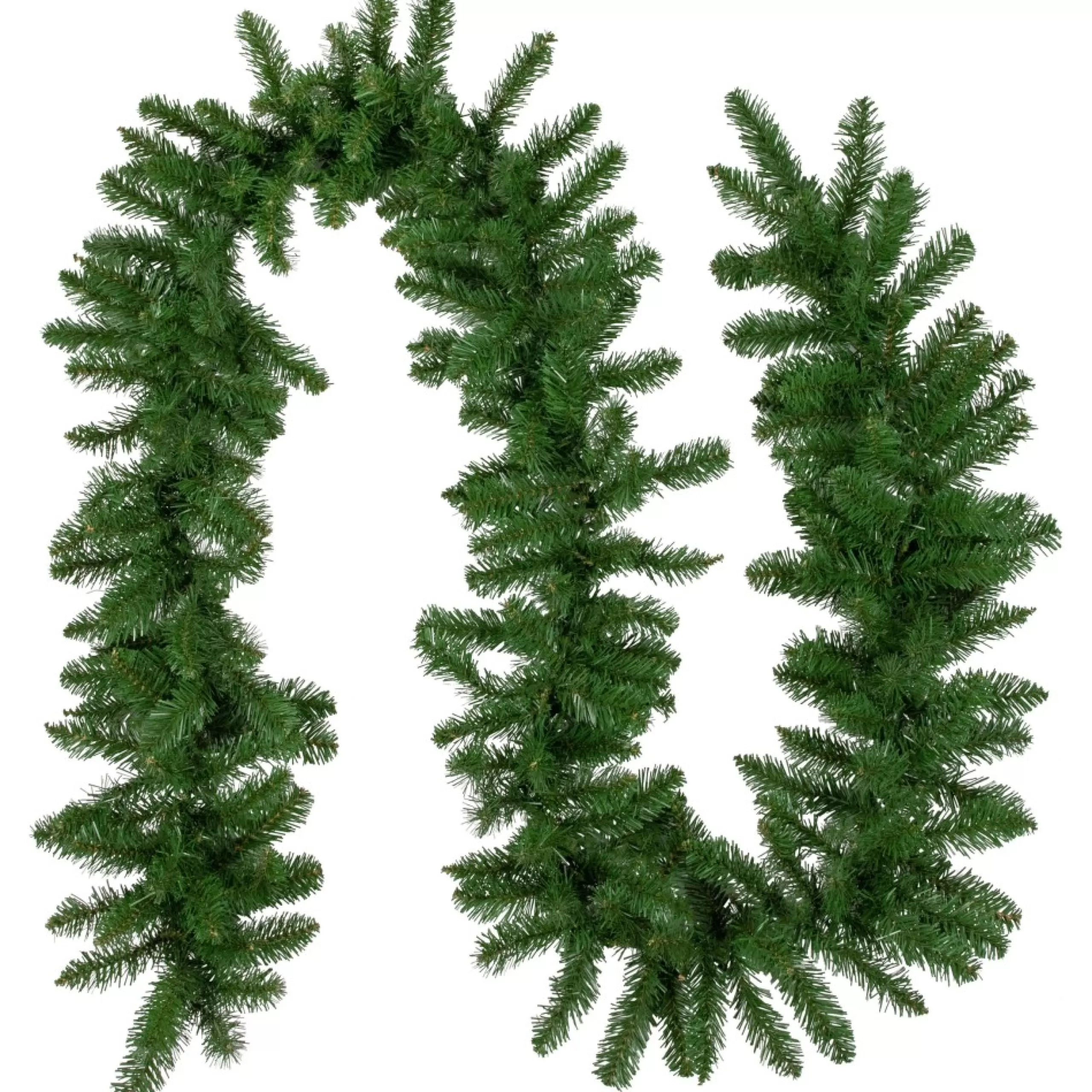 Unlit Garland*Northlight 9' X 10" Eastern Pine Artificial Christmas Garland, Unlit