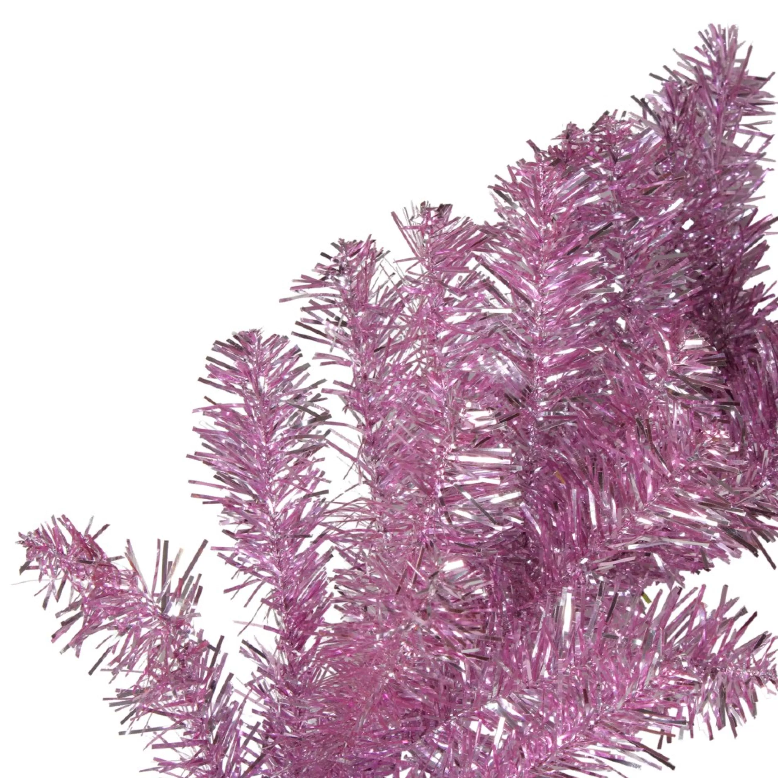 Unlit Garland*Northlight 9' X 12" Pink Artificial Christmas Garland, Unlit