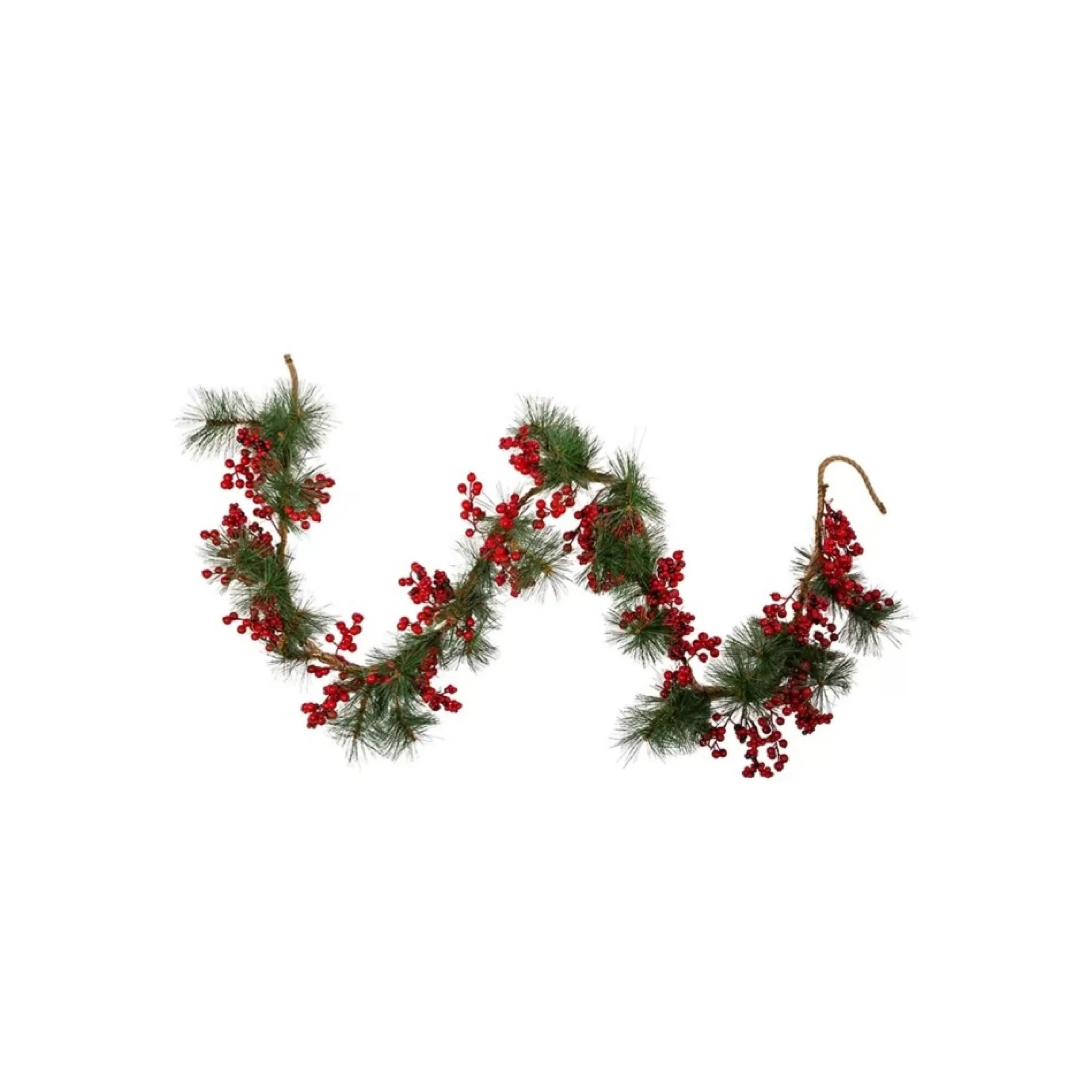 Berry Garland*KSA 9' X 13.75" Berry Rope Artificial Christmas Garland, Unlit