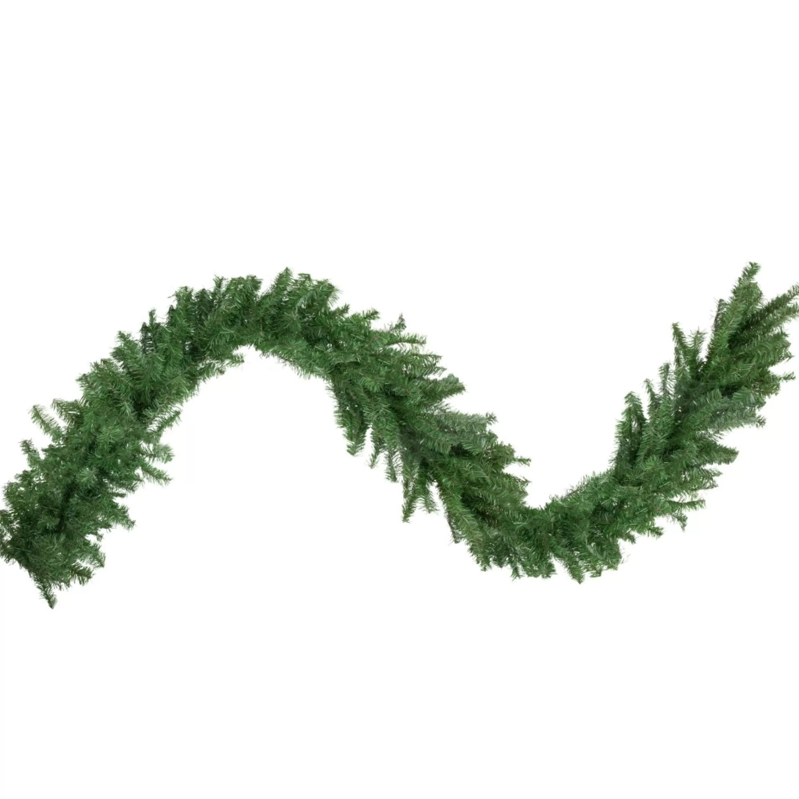 Traditional Pine Garland*Northlight 9' X 14" Canadian Pine Artificial Christmas Garland, Unlit