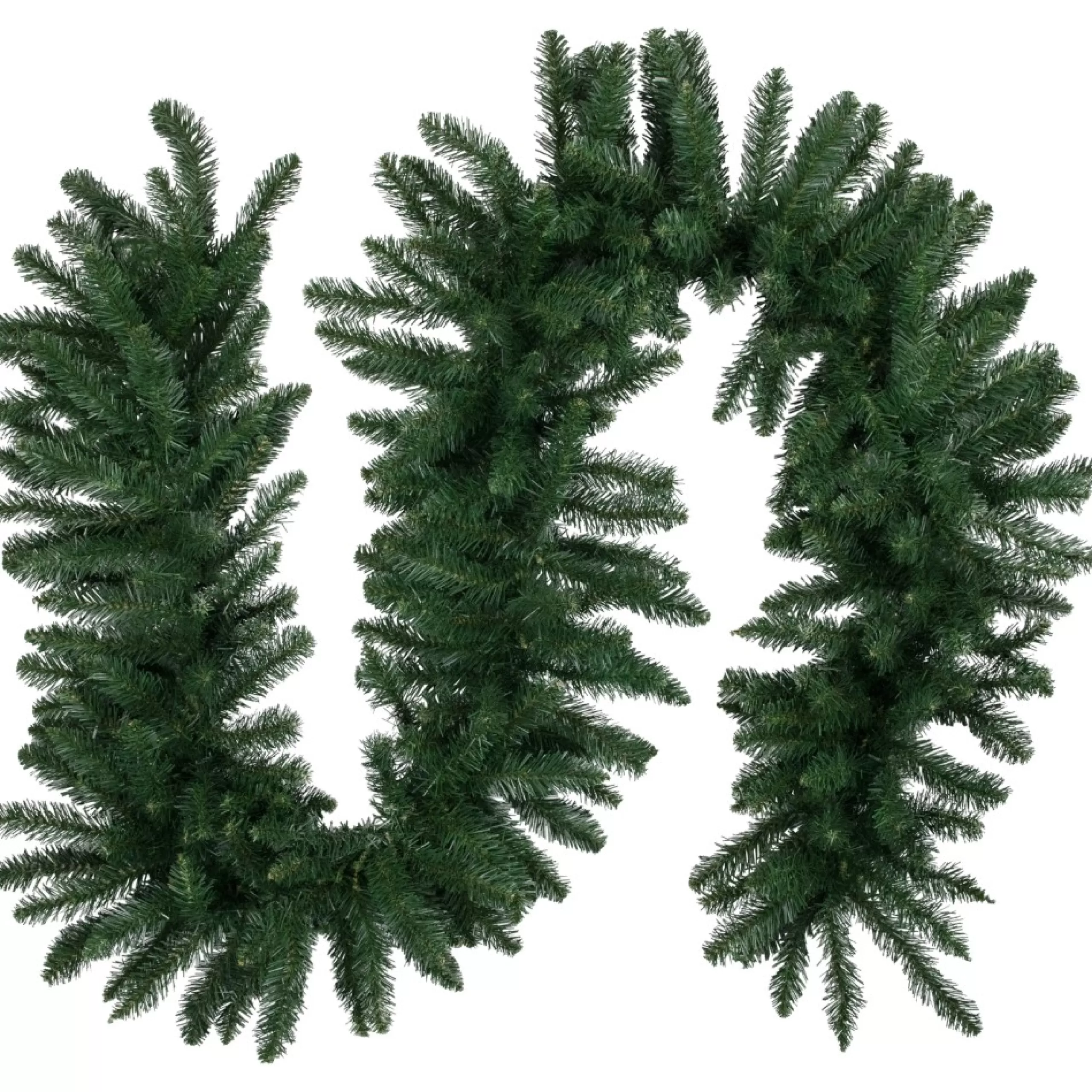 Unlit Garland*Northlight 9' X 16" Buffalo Fir Artificial Christmas Garland - Unlit