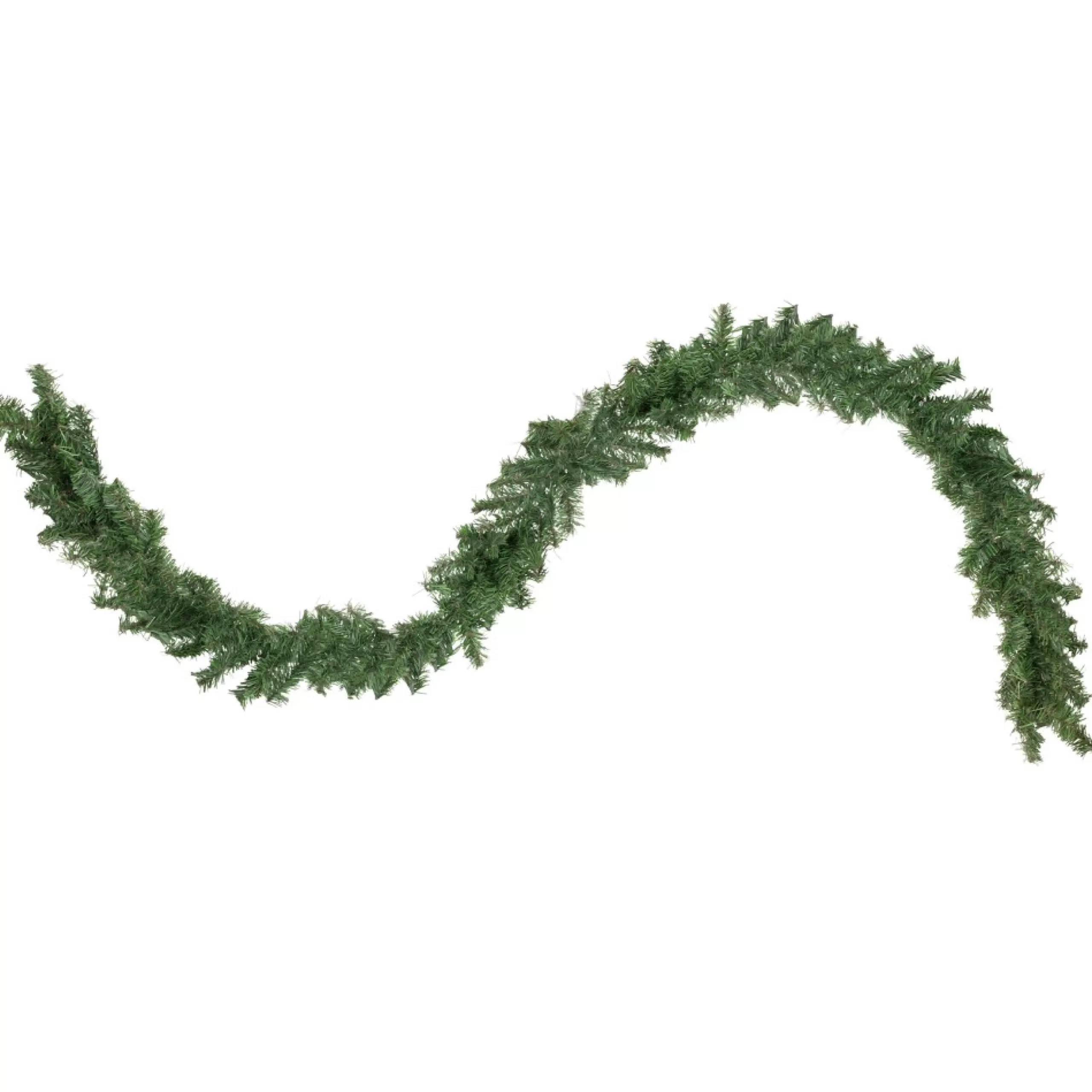 Unlit Garland*Northlight 9' X 8" Canadian Pine Artificial Christmas Garland, Unlit