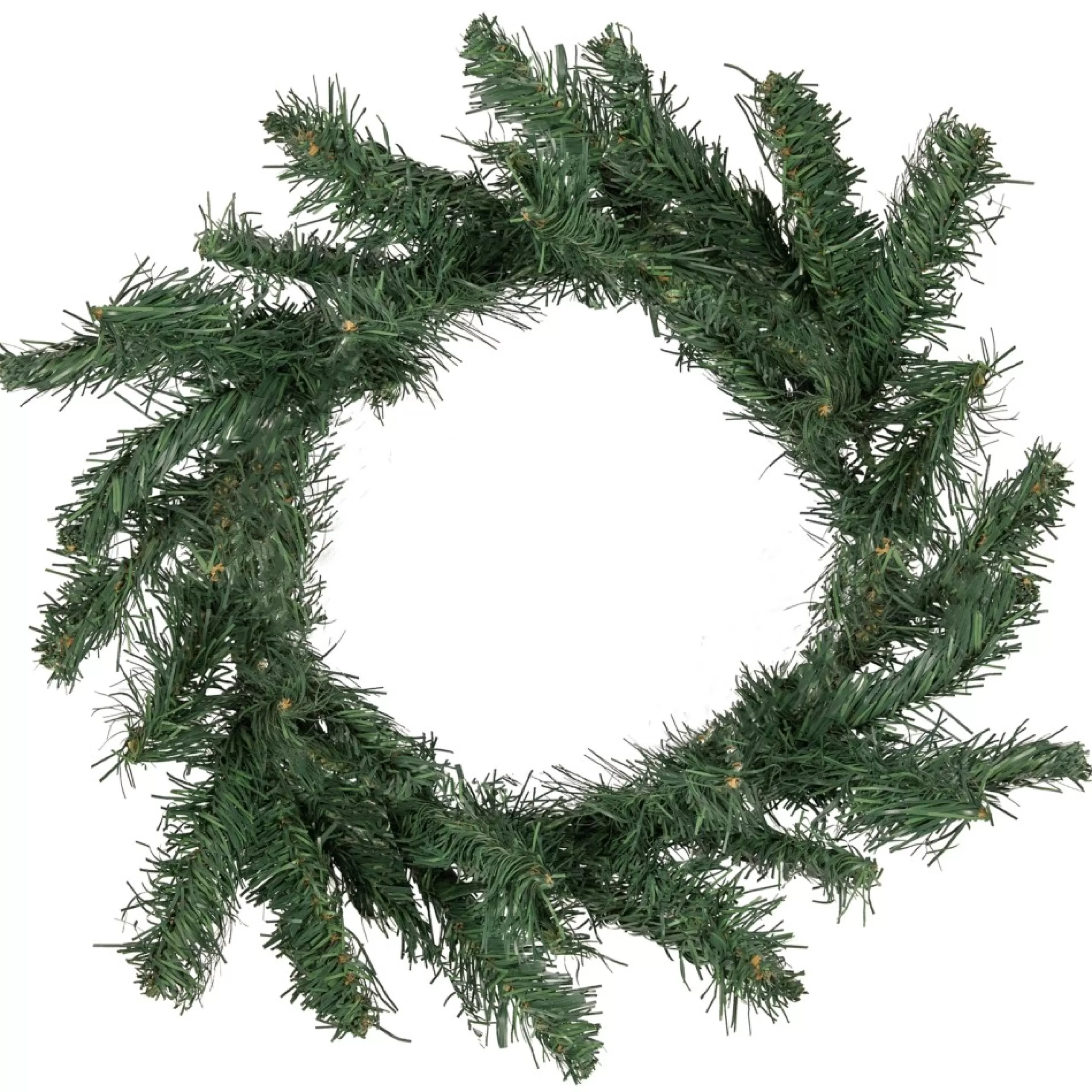 Unlit Wreaths*Northlight Mini Two-Tone Whitewood Pine Artificial Christmas Wreath, 10-Inch, Unlit