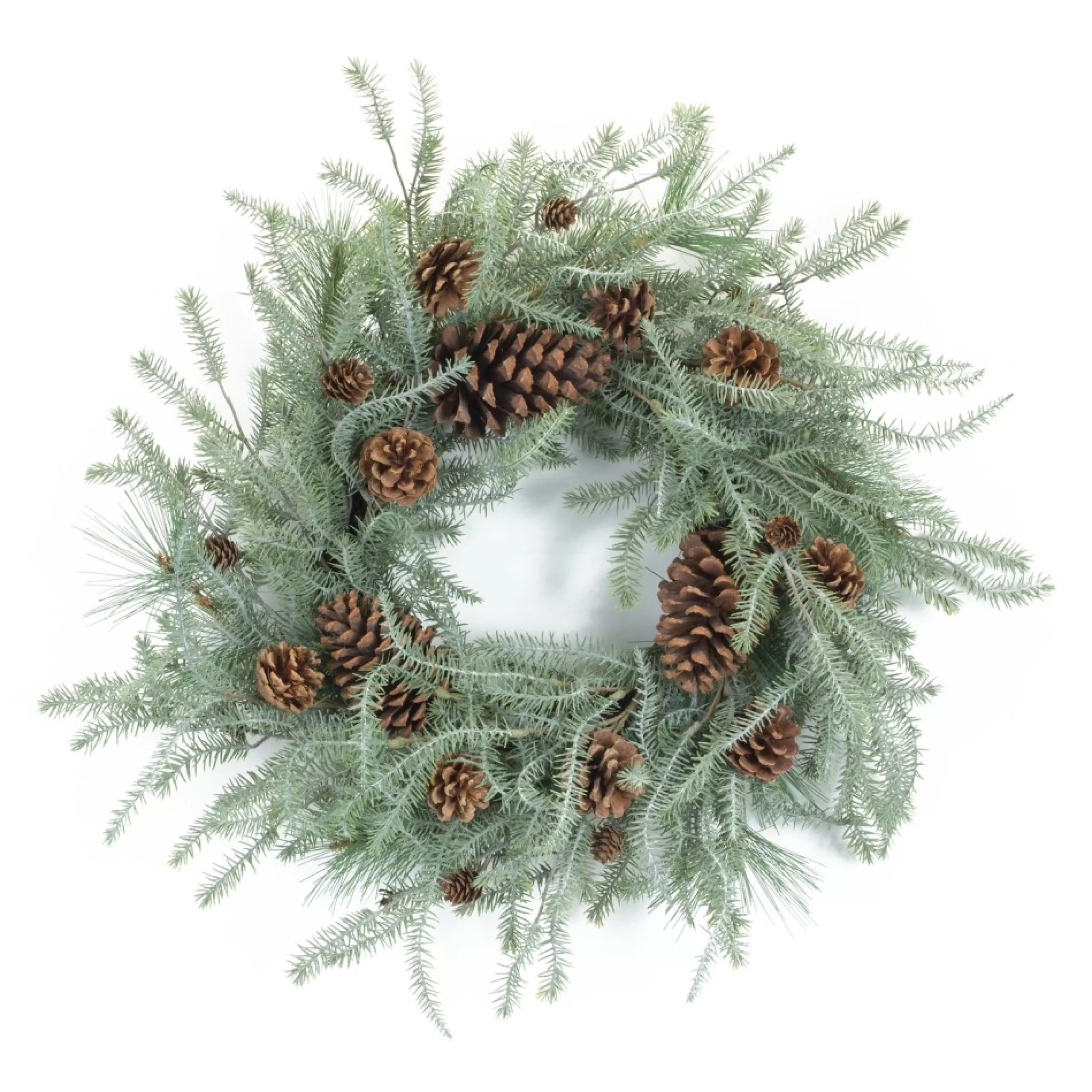 Traditional Pine Wreaths*Melrose Mixed Pine And Cone Artificial Christmas Wreath, 24.5-Inch, Unlit