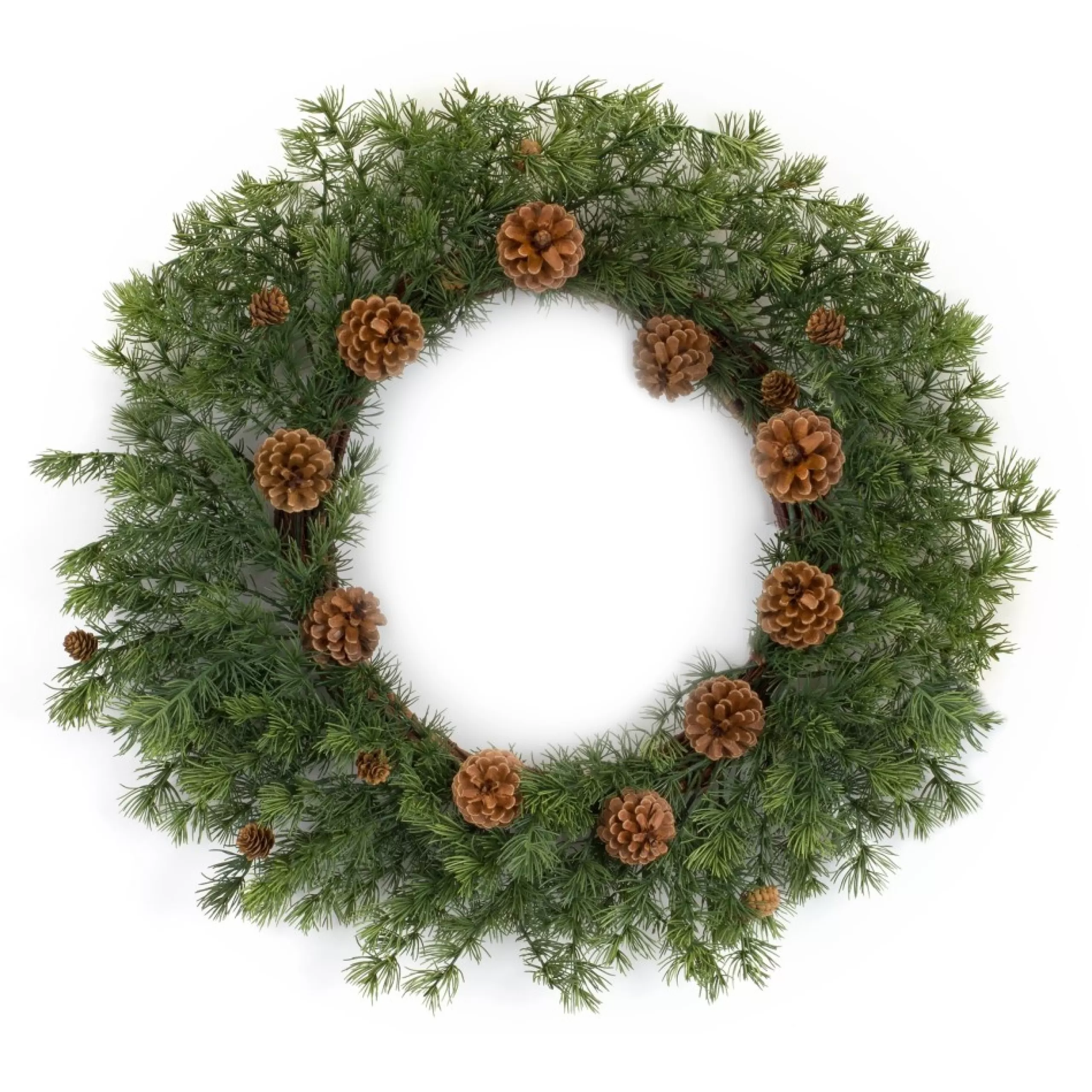 Traditional Pine Wreaths*Melrose Pine And Pinecone Artificial Christmas Wreath, 25.5-Inch, Unlit