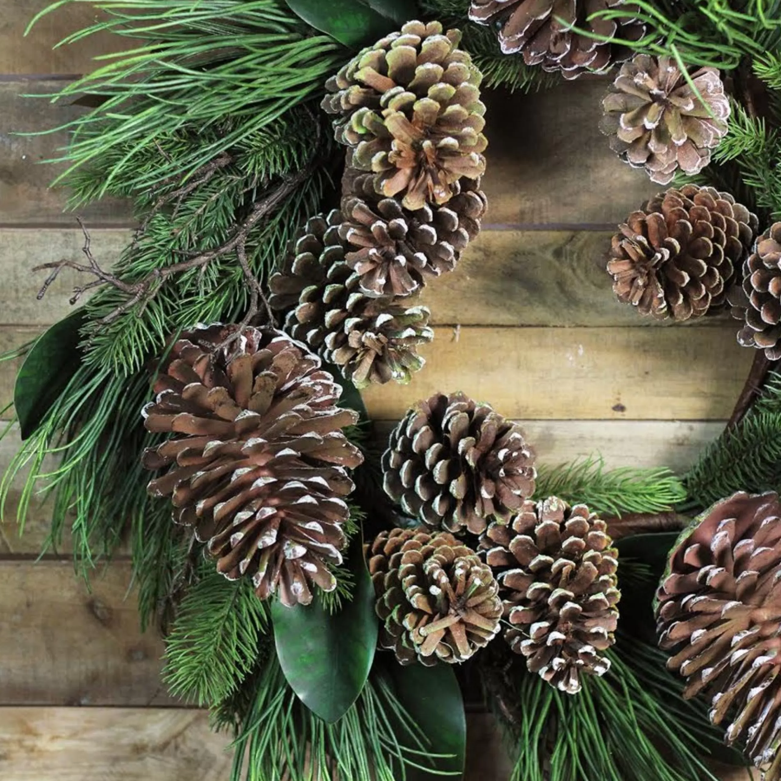 Traditional Pine Wreaths*Northlight Pine Cones And Foliage Christmas Wreath - 28-Inch, Unlit