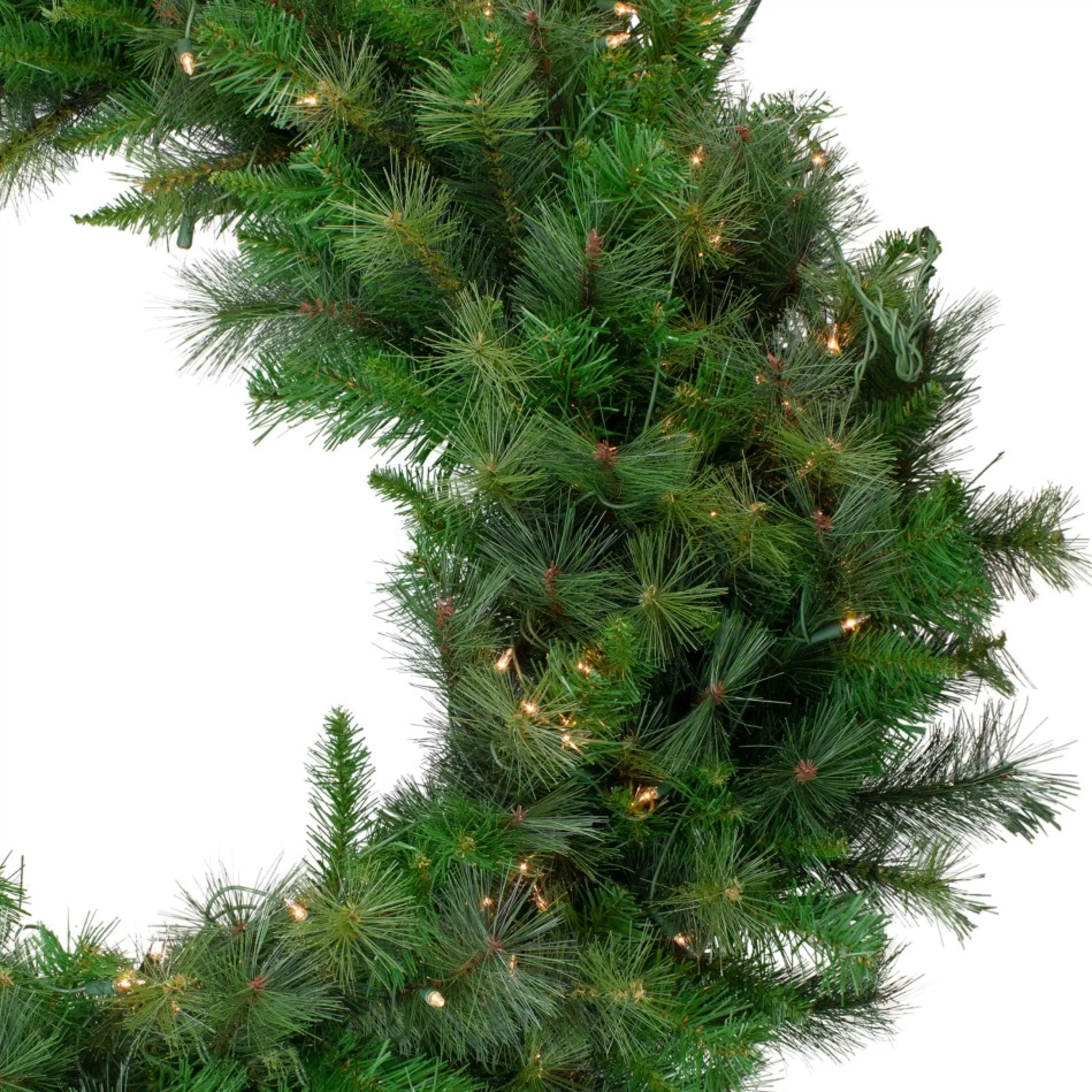 Pre-Lit Wreaths*Northlight Pre-Lit Canyon Pine Artificial Christmas Wreath - 60-Inch, Clear Lights