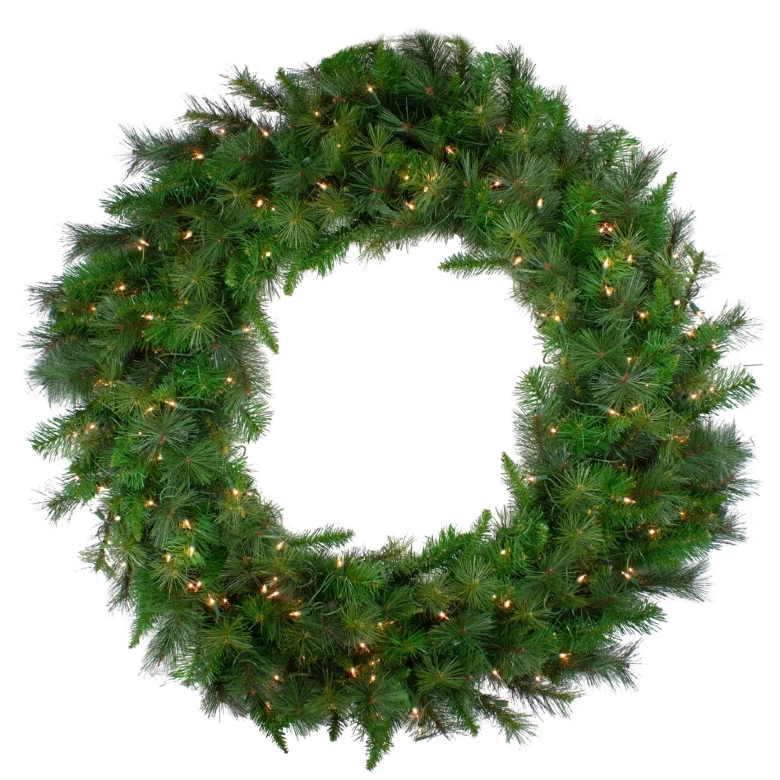 Pre-Lit Wreaths*Northlight Pre-Lit Canyon Pine Artificial Christmas Wreath - 60-Inch, Clear Lights