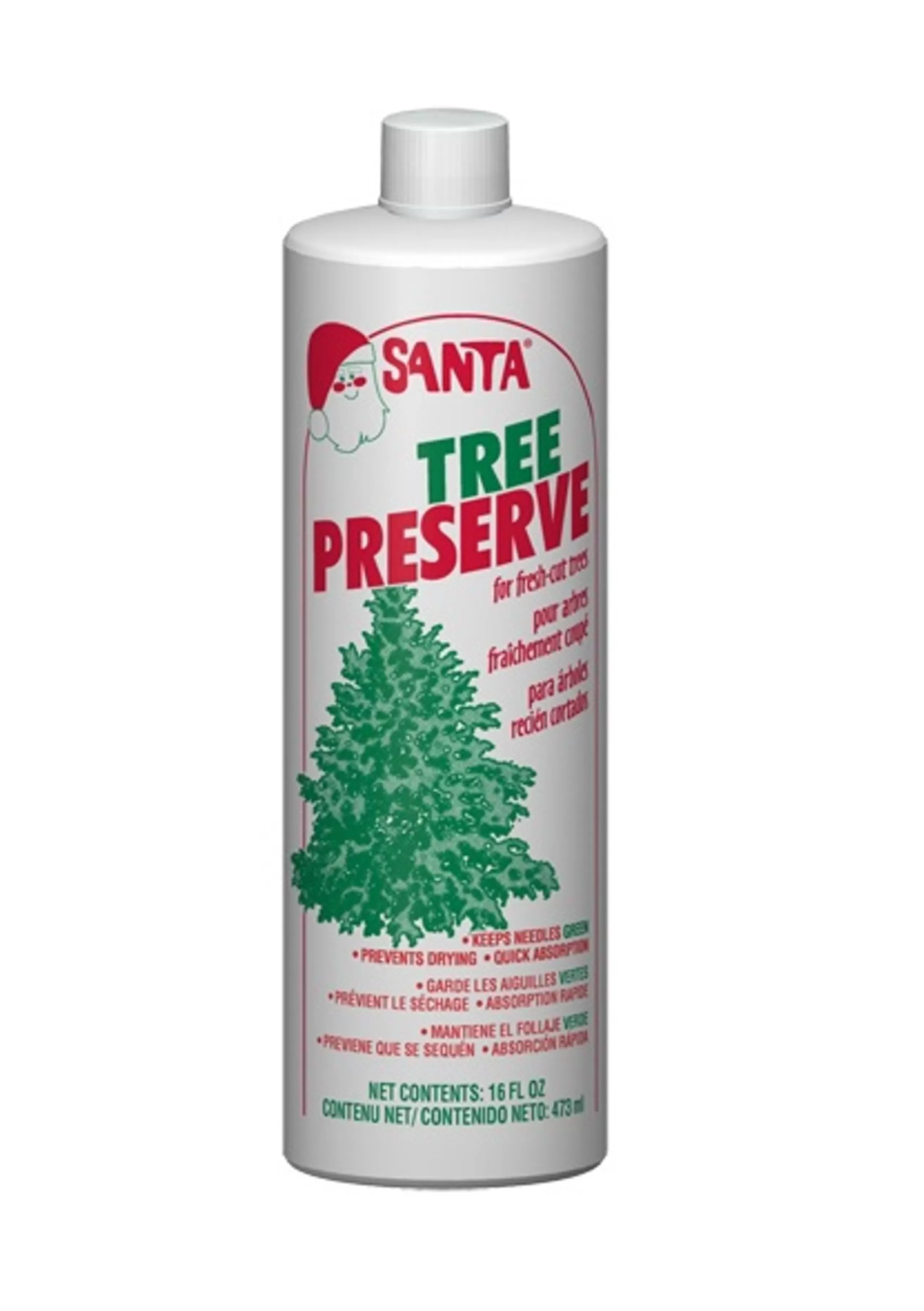 Tree Attachments*CC Christmas Decor Santa Christmas Tree Preserve - 16 Ounces