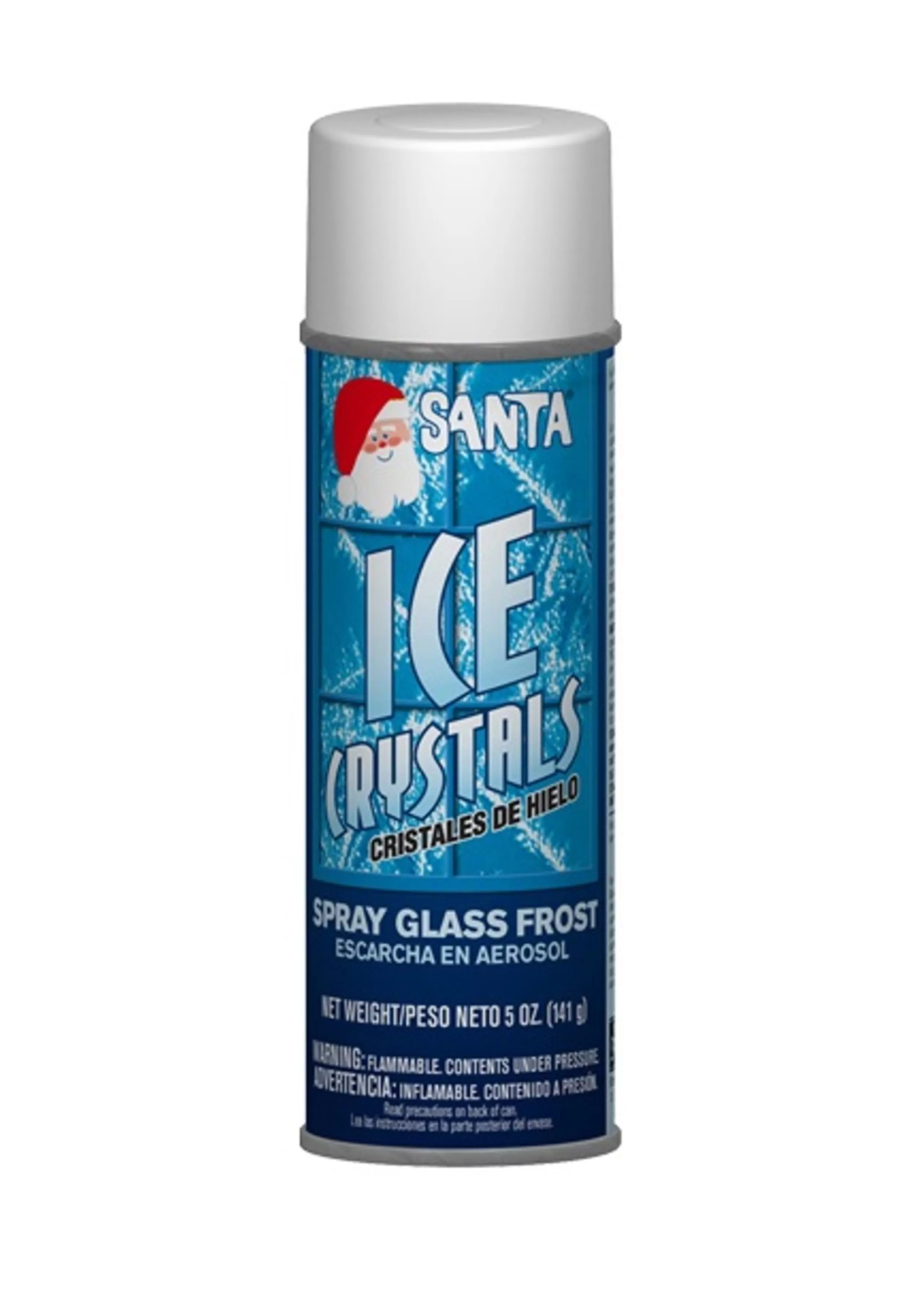 Artificial Snow*CC Christmas Decor Santa Winter White Christmas Ice Crystals Spray - 5 Ounces