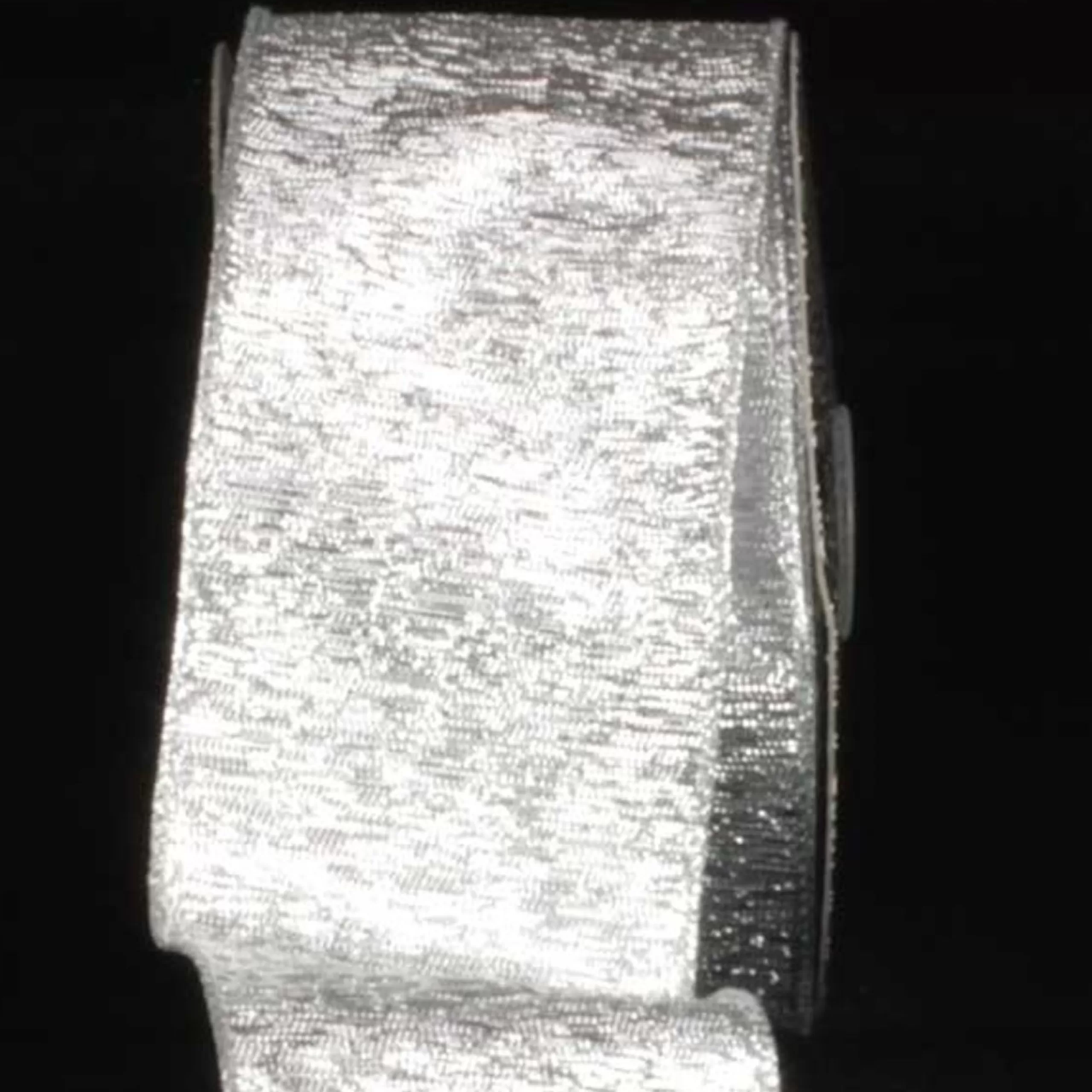 Ribbon*The Ribbon People Shimmering Silver Wired Craft Ribbon 3" X 20 Yards